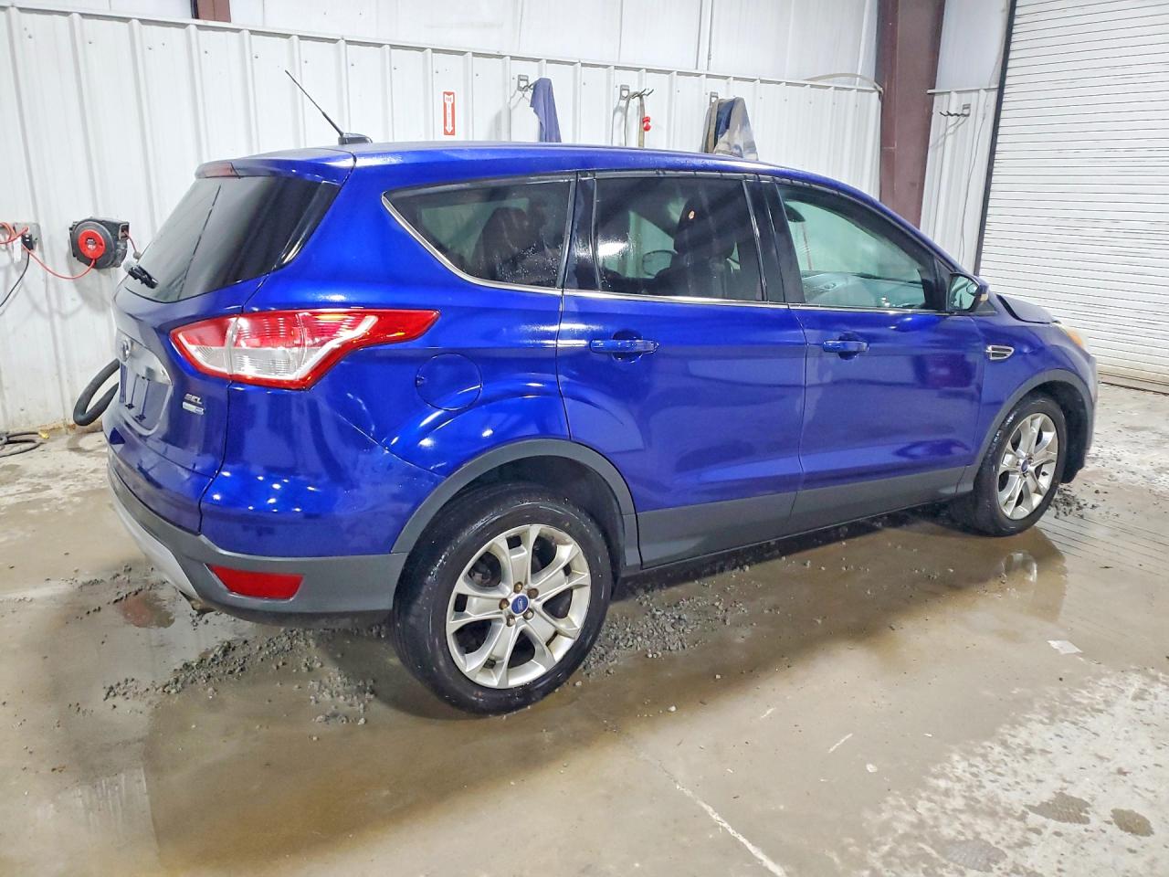 2013 Ford Escape Sel Blue vin: 1FMCU9H95DUD40442