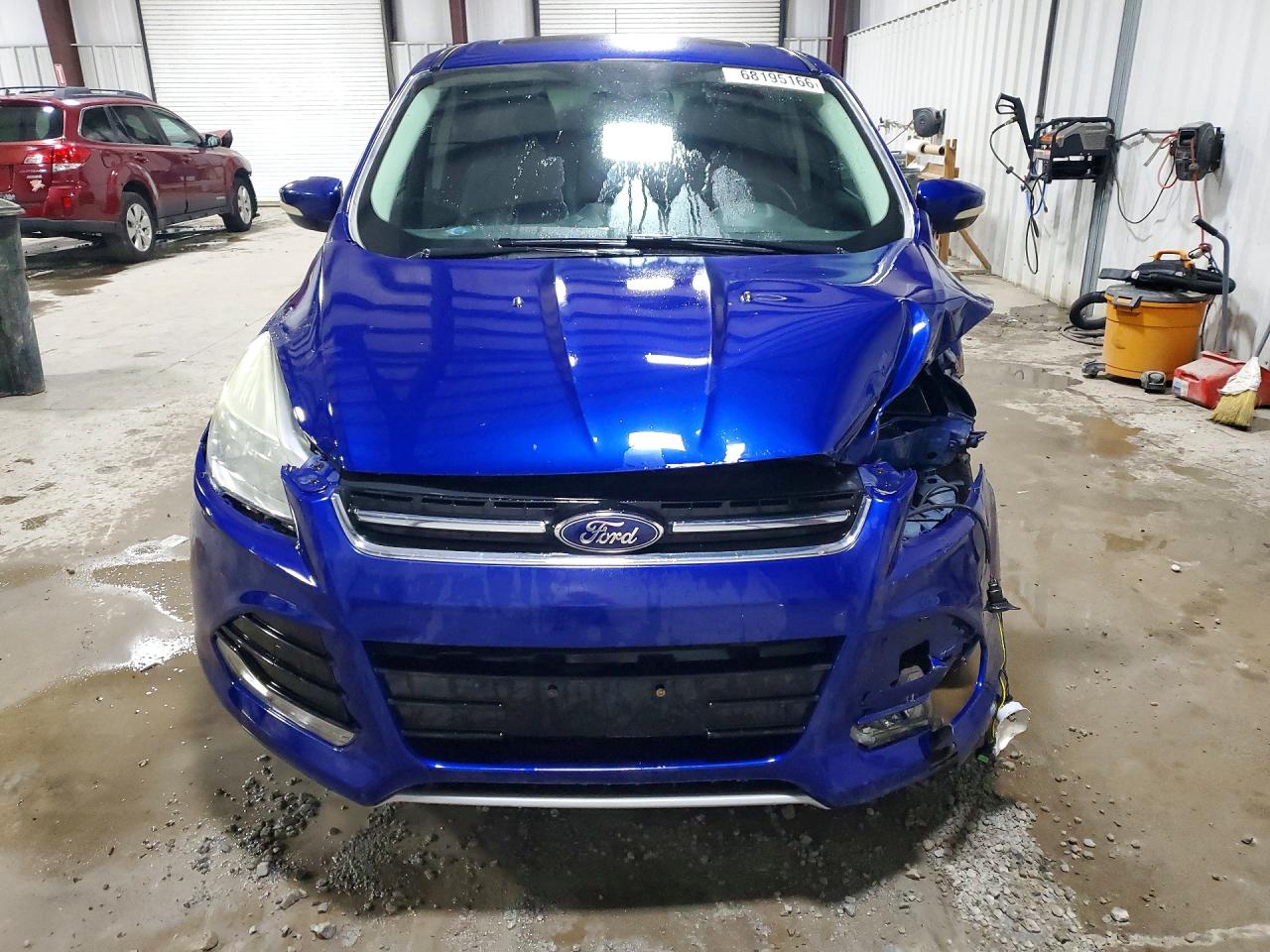 2013 Ford Escape Sel Blue vin: 1FMCU9H95DUD40442