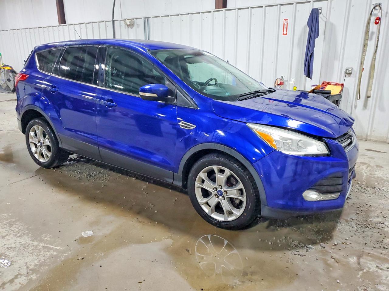 2013 Ford Escape Sel Blue vin: 1FMCU9H95DUD40442