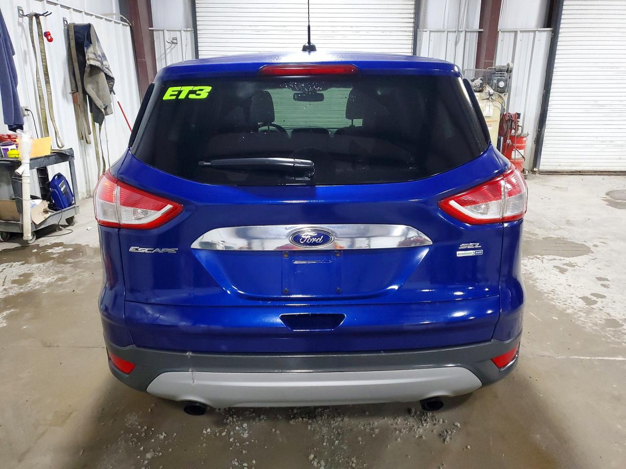 2013 Ford Escape Sel Blue vin: 1FMCU9H95DUD40442