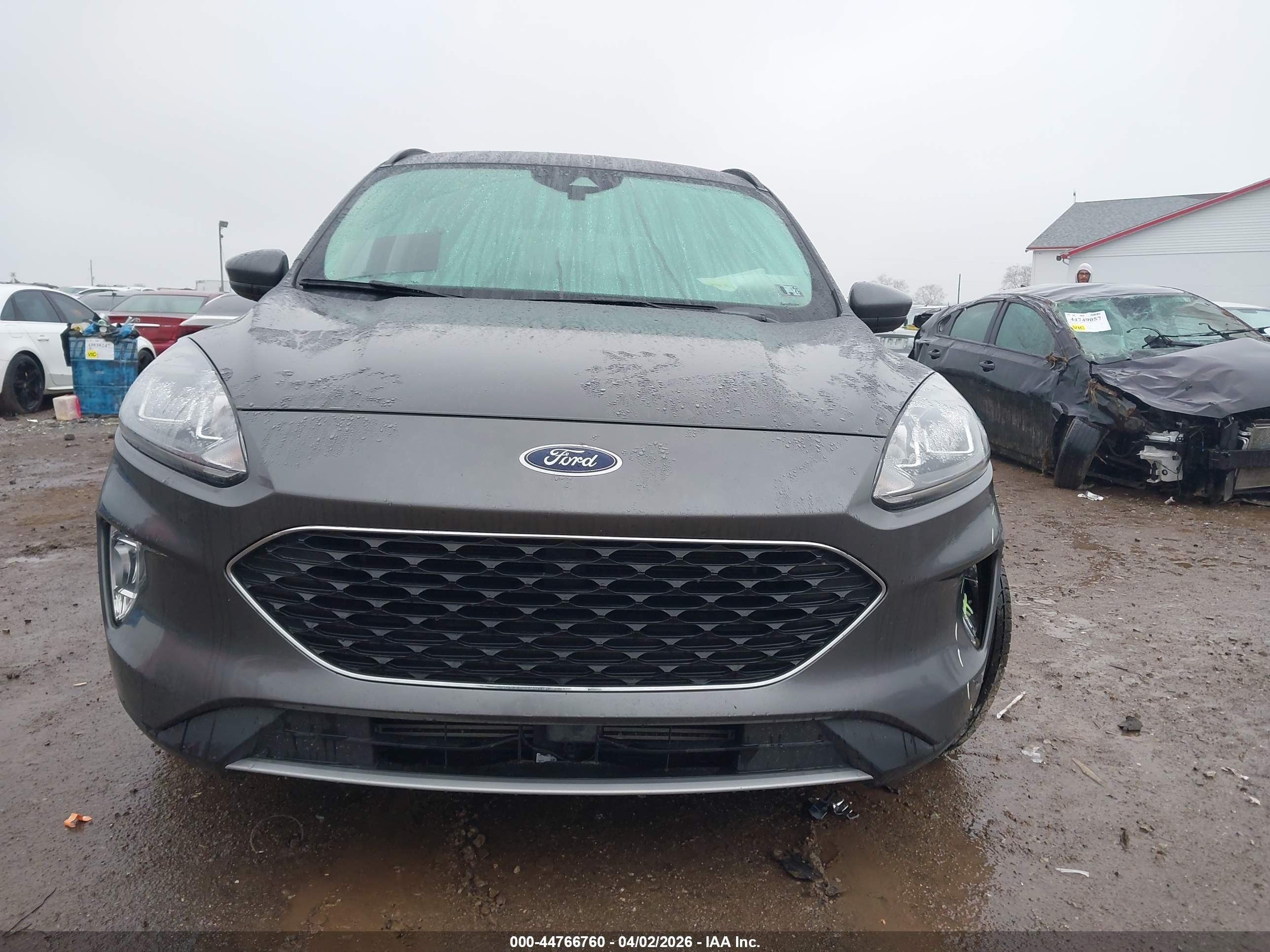 2022 Ford Escape Sel Серебряный vin: 1FMCU9H95NUB38475