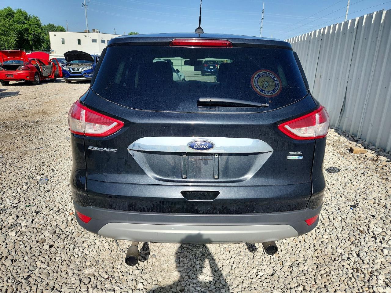 2013 Ford Escape Black vin: 1FMCU9H96DUA17324