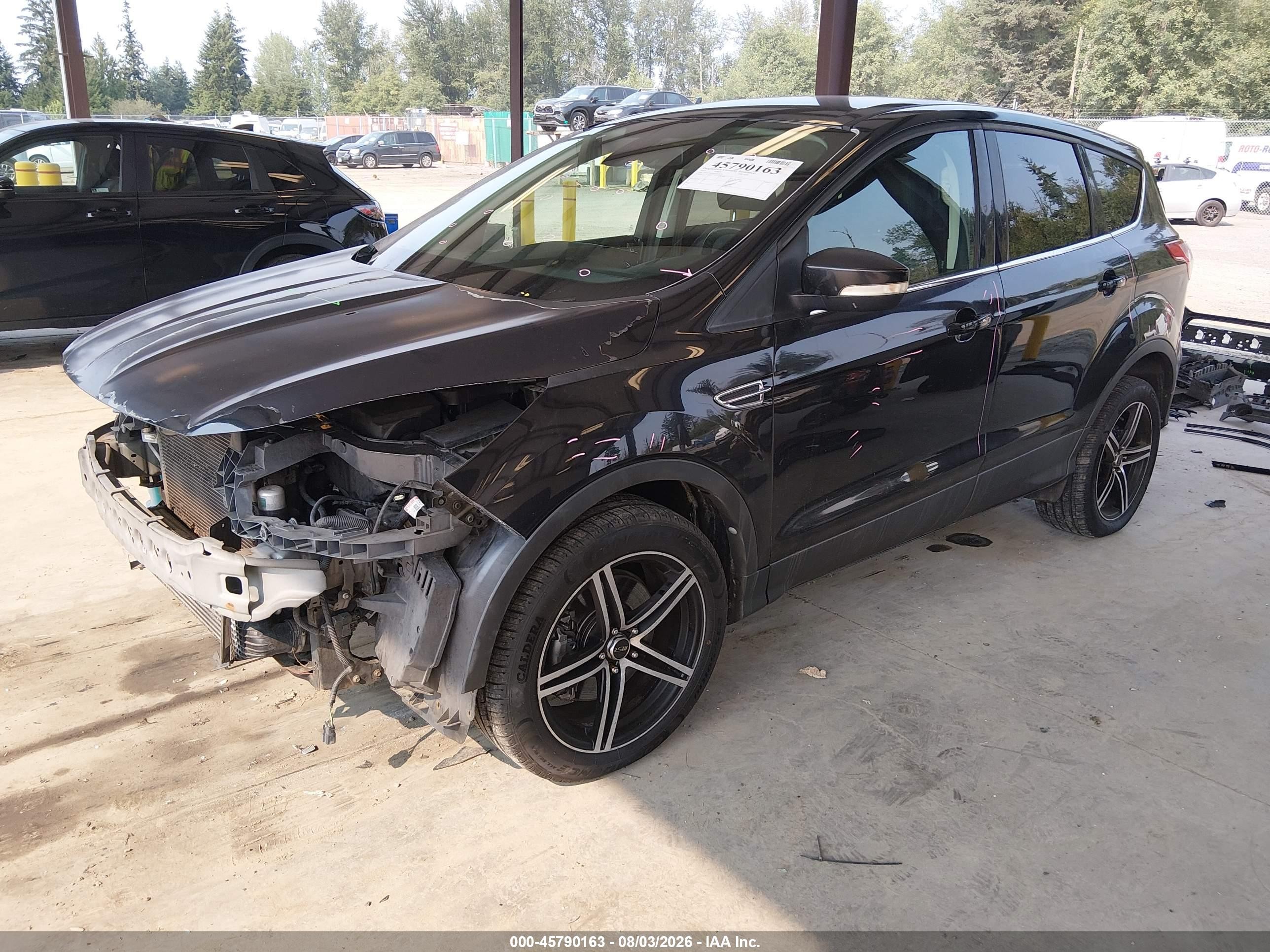 2013 Ford Escape Sel Черный vin: 1FMCU9H96DUA30879
