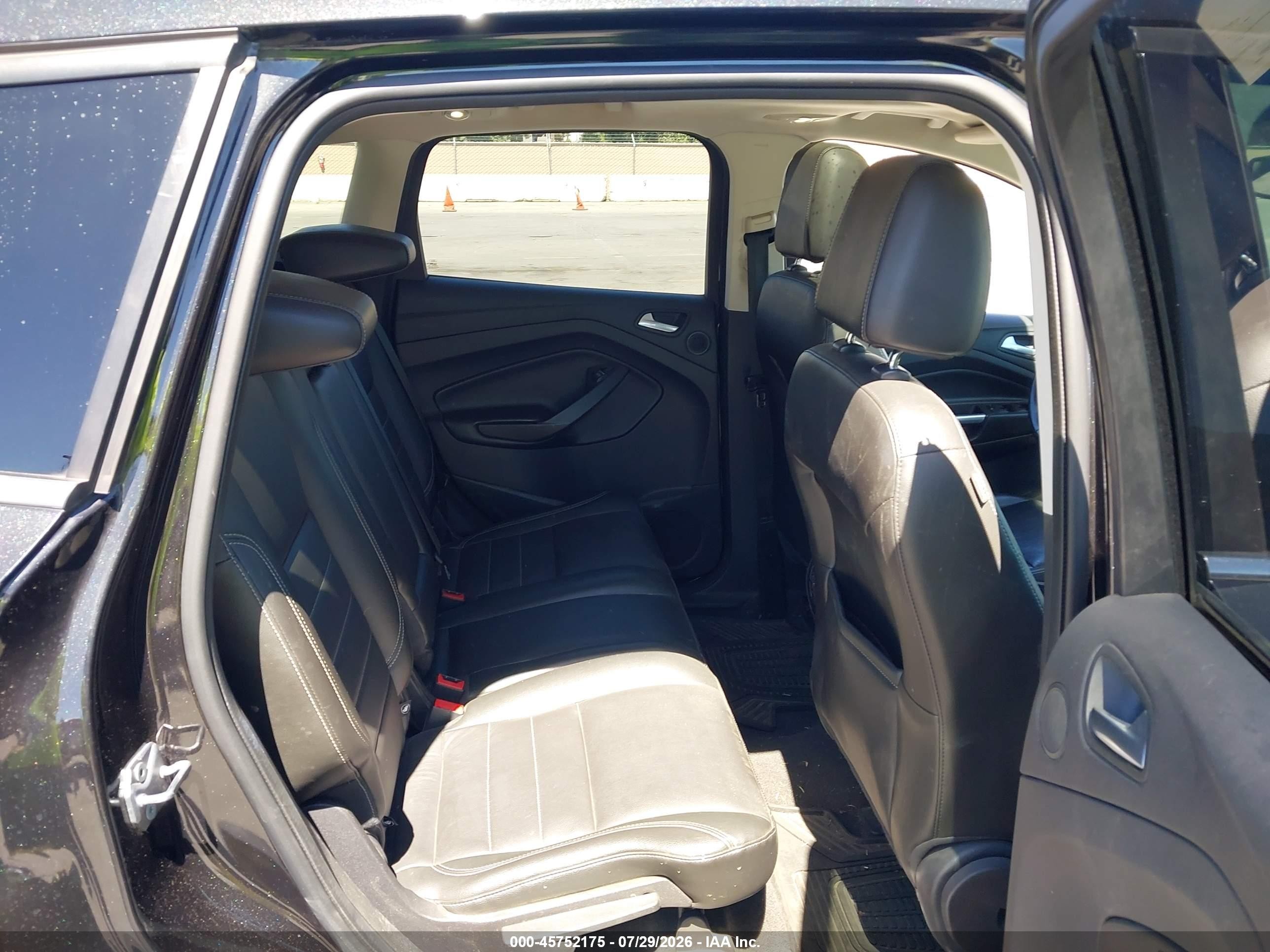 2013 Ford Escape Sel Black vin: 1FMCU9H96DUA79046