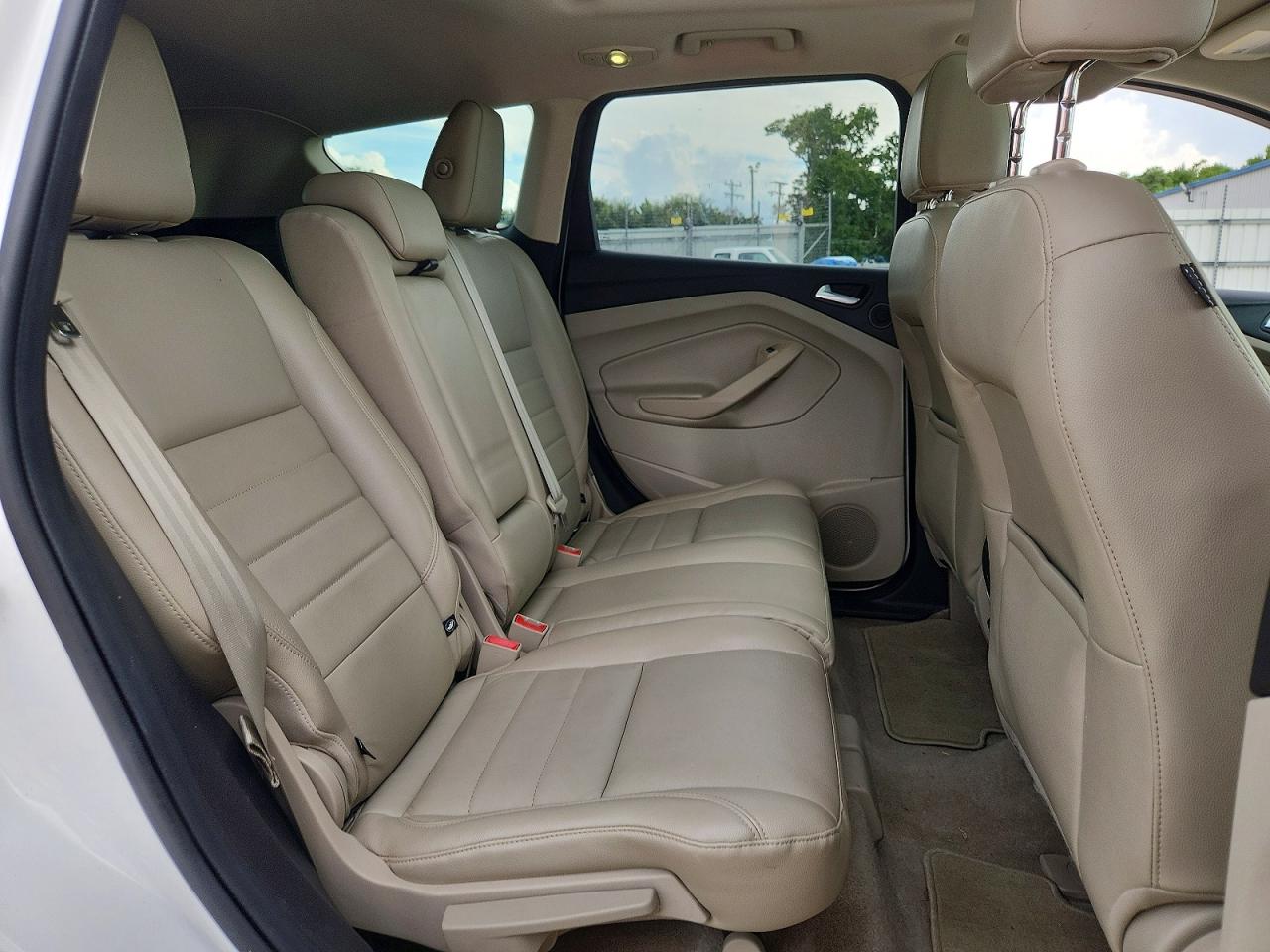 2013 Ford Escape Sel Белый vin: 1FMCU9H96DUB50228