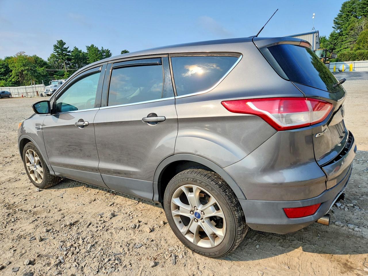 2013 Ford Escape Sel Gray vin: 1FMCU9H96DUC90294