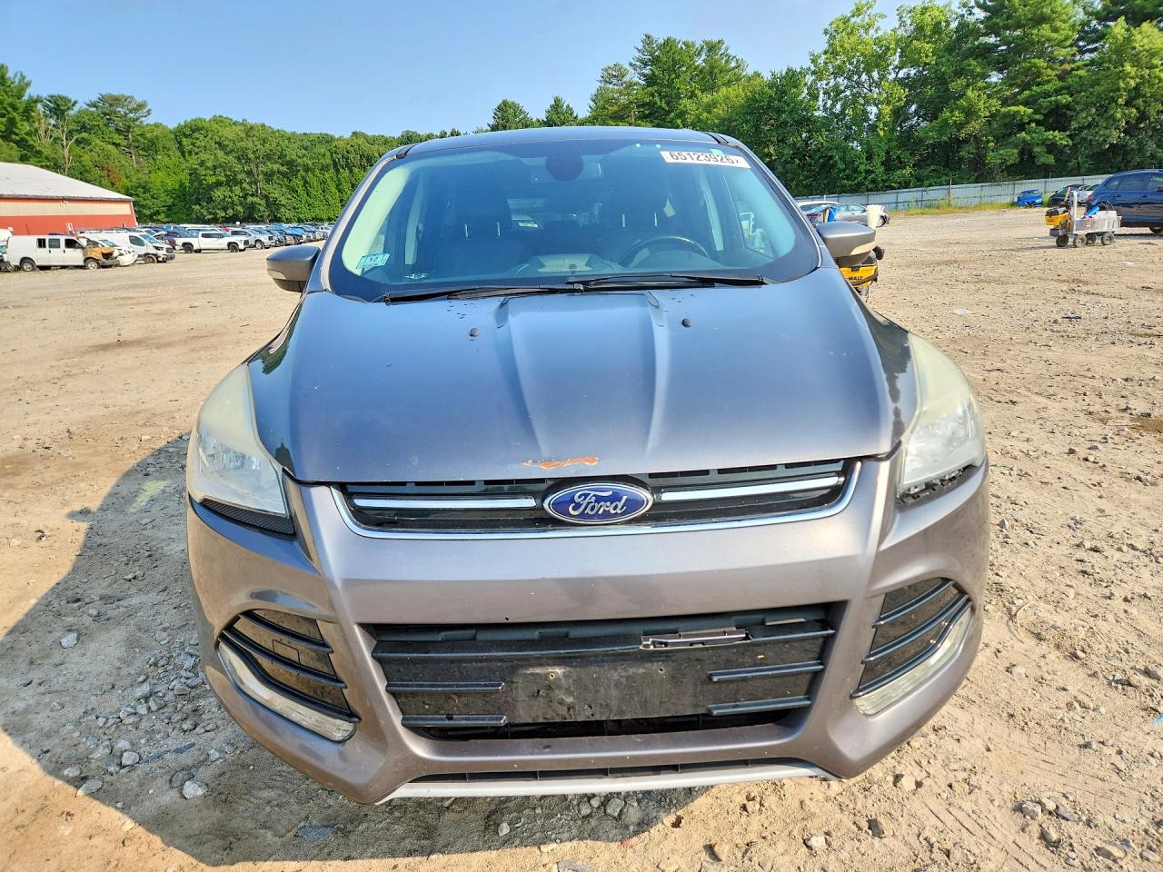 2013 Ford Escape Sel Gray vin: 1FMCU9H96DUC90294