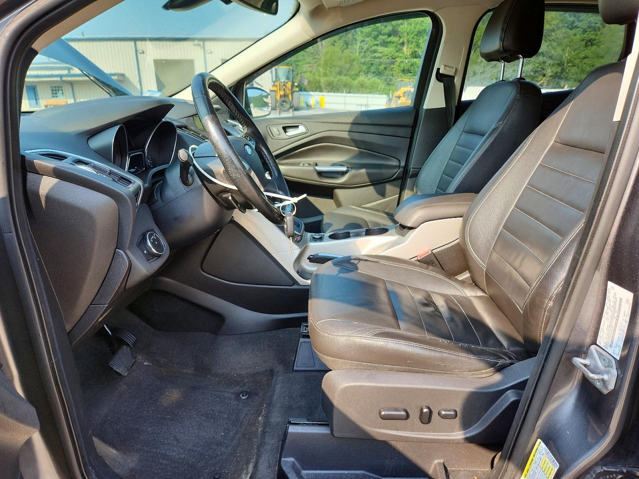 2013 Ford Escape Sel Gray vin: 1FMCU9H96DUC90294
