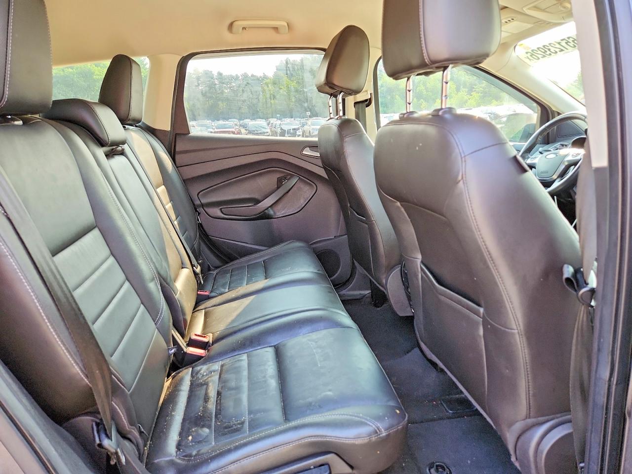 2013 Ford Escape Sel Gray vin: 1FMCU9H96DUC90294