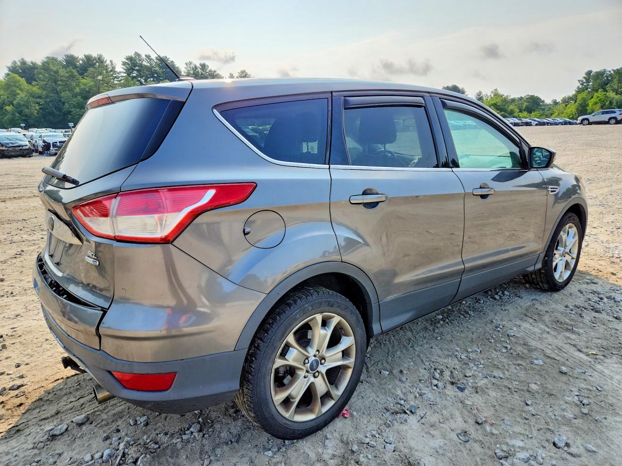 2013 Ford Escape Sel Gray vin: 1FMCU9H96DUC90294