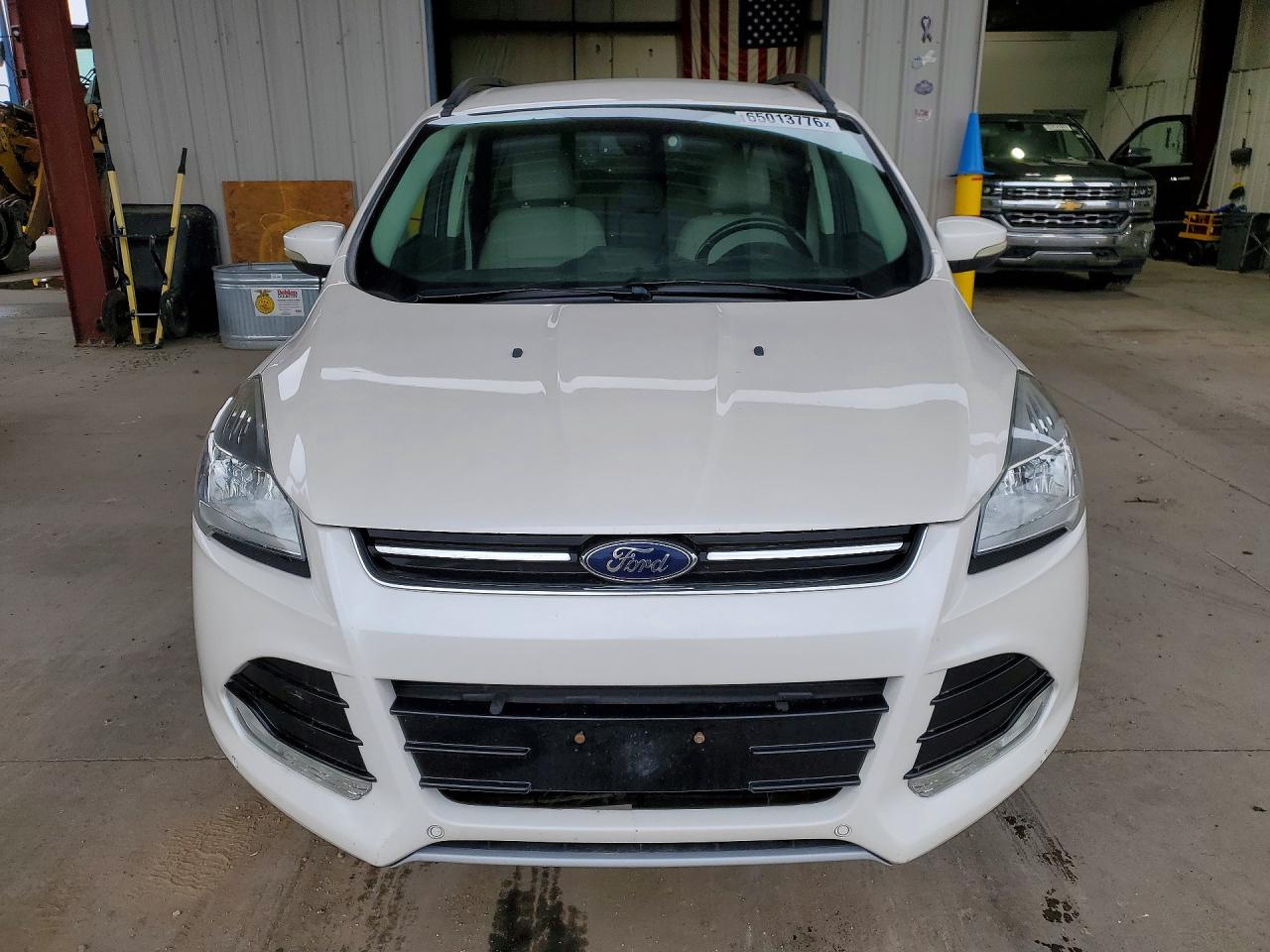 2013 Ford Escape Sel White vin: 1FMCU9H96DUD39896
