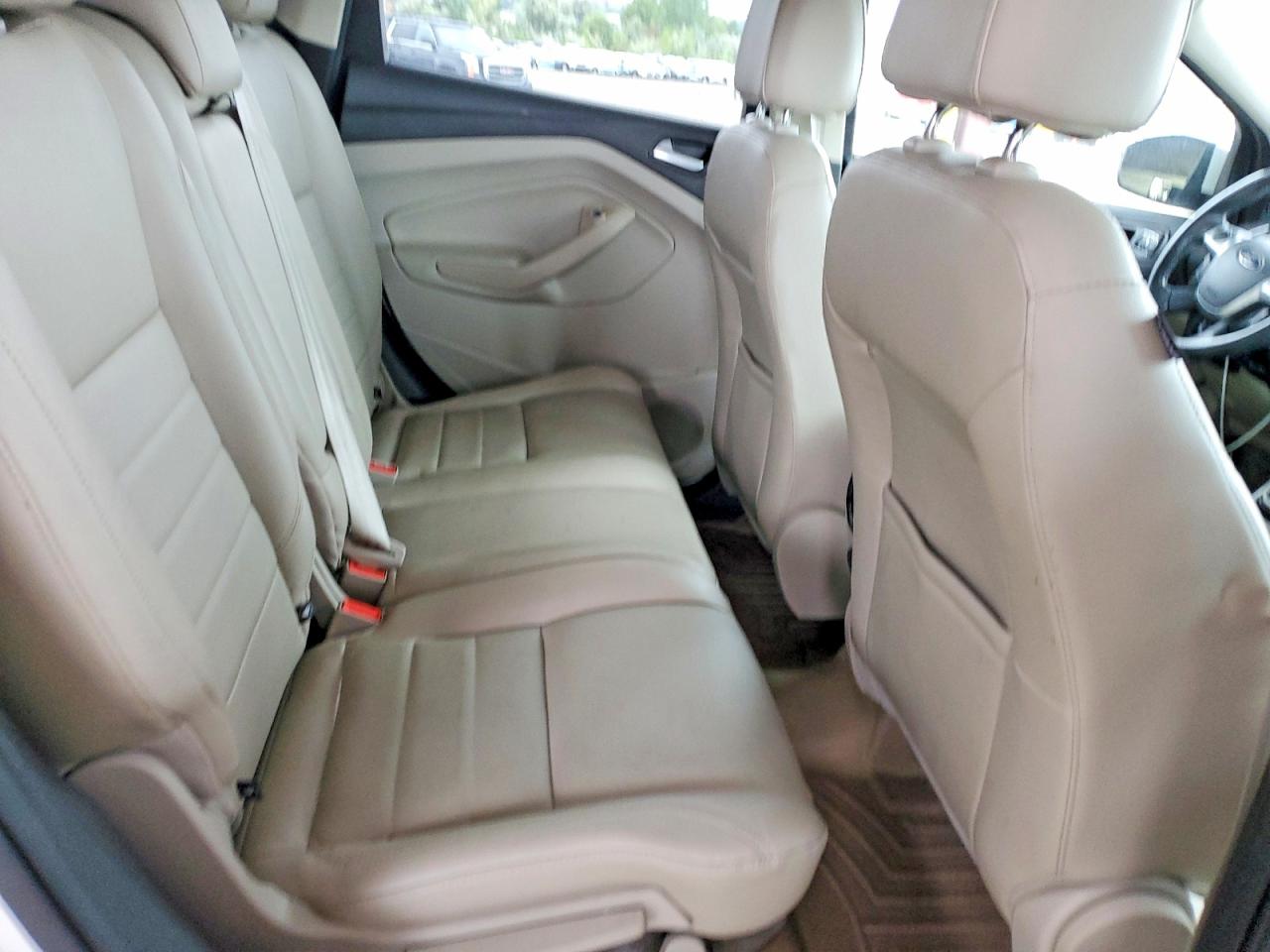 2013 Ford Escape Sel White vin: 1FMCU9H96DUD39896