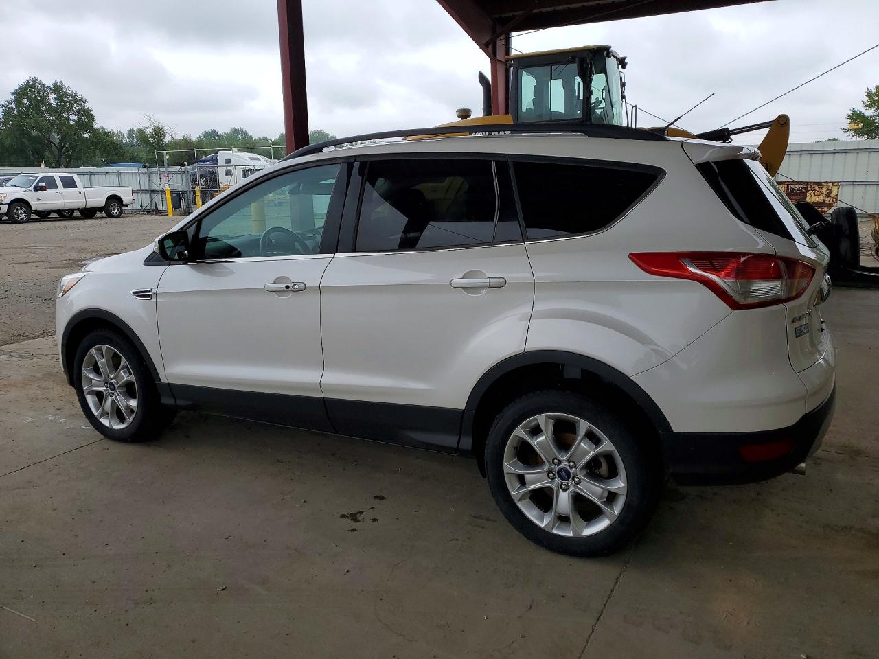 2013 Ford Escape Sel White vin: 1FMCU9H96DUD39896