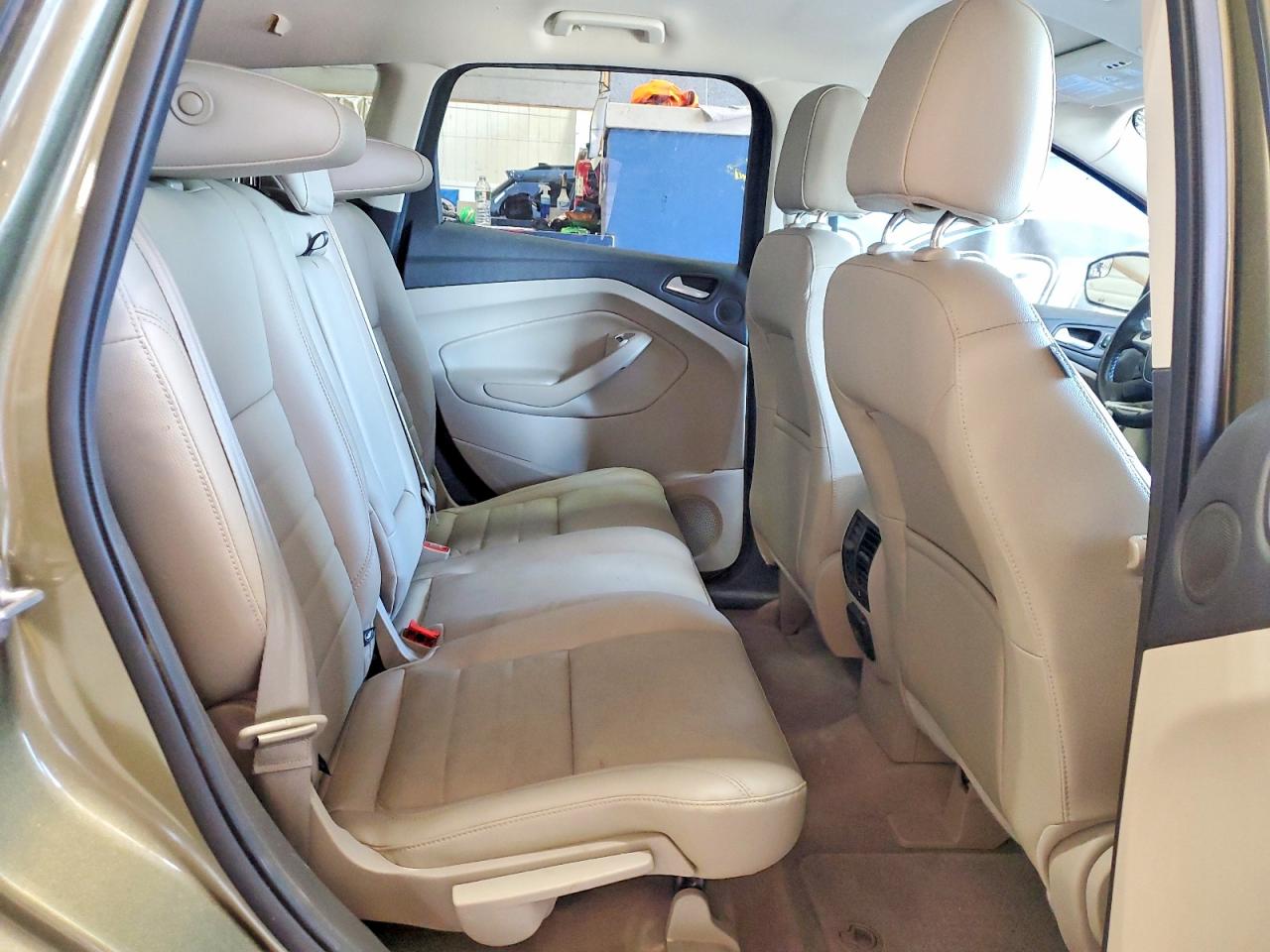 2013 Ford Escape Sel Green vin: 1FMCU9H96DUD65902