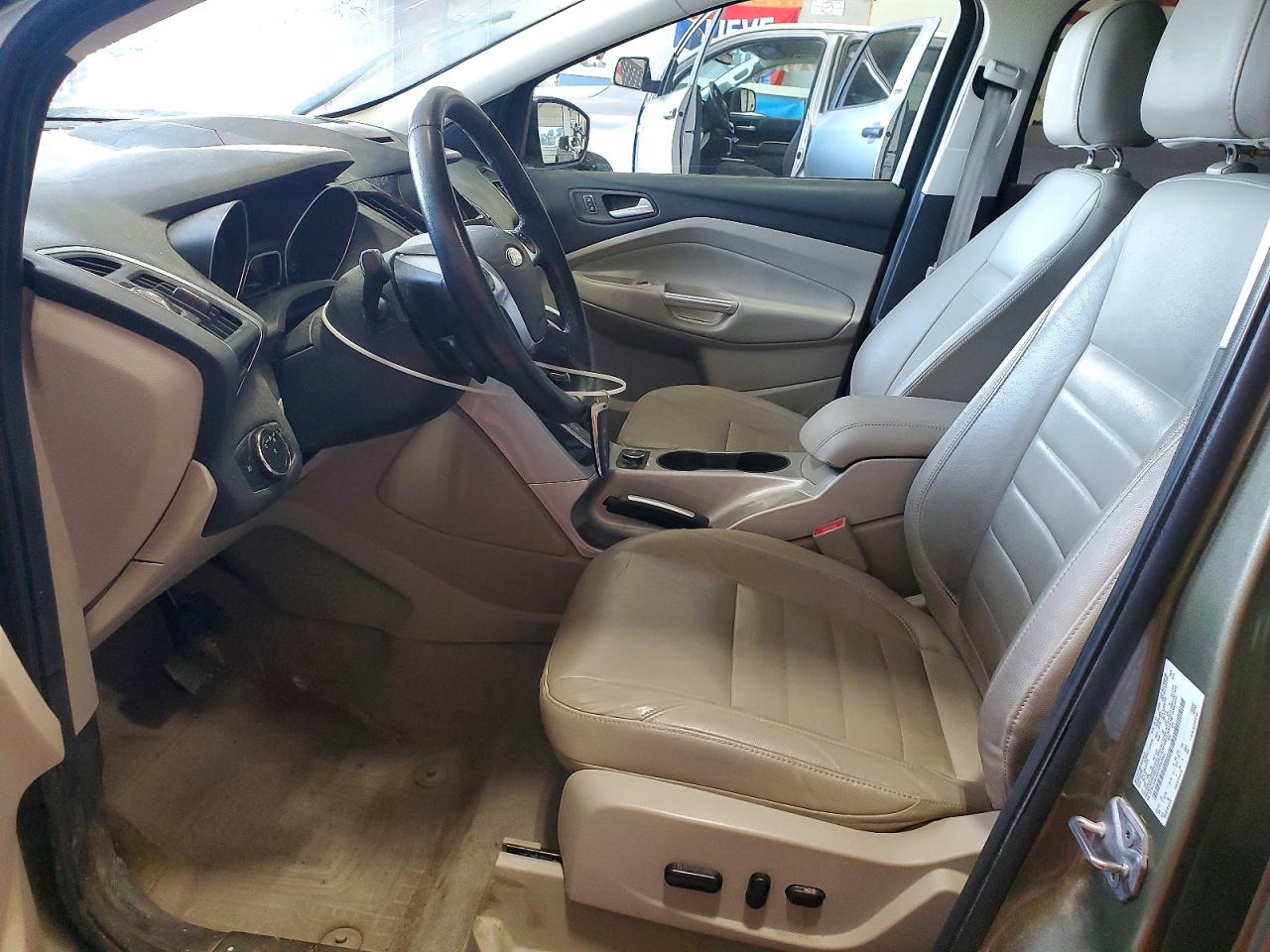 2013 Ford Escape Sel Green vin: 1FMCU9H96DUD65902
