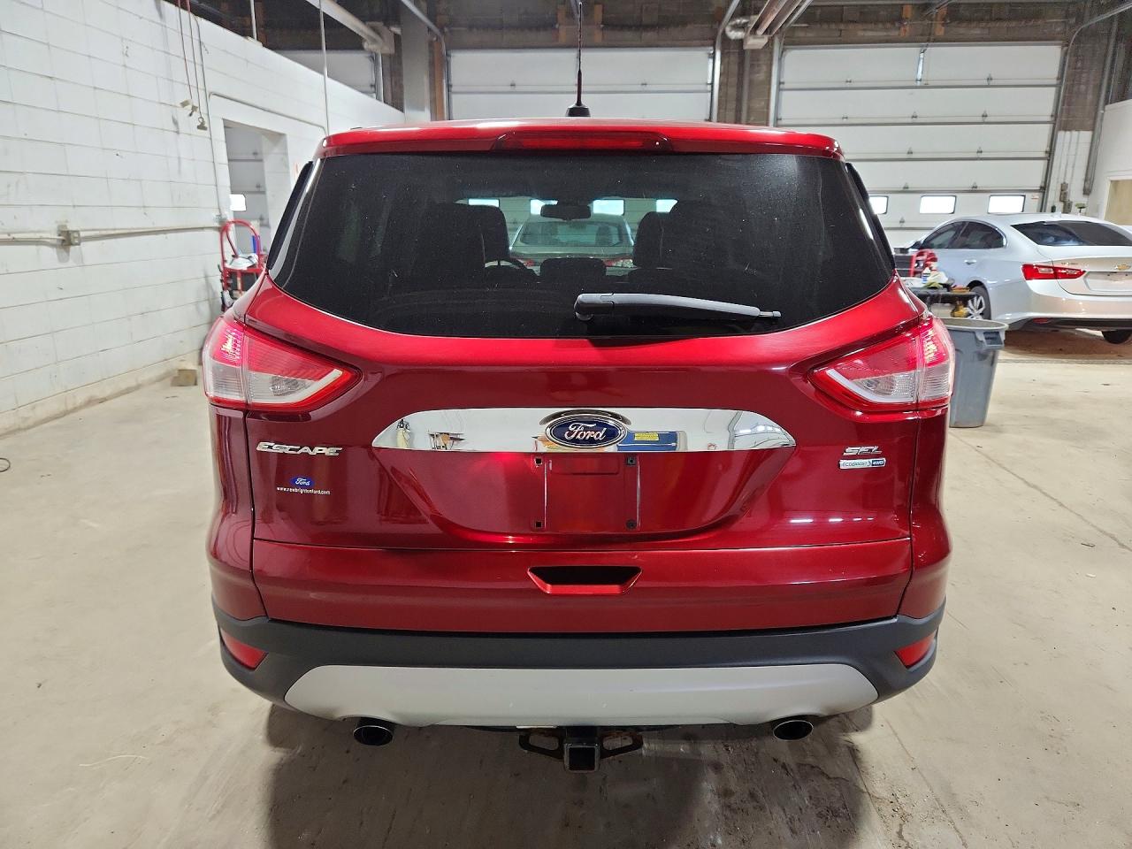 2013 Ford Escape Sel Red vin: 1FMCU9H96DUD78584