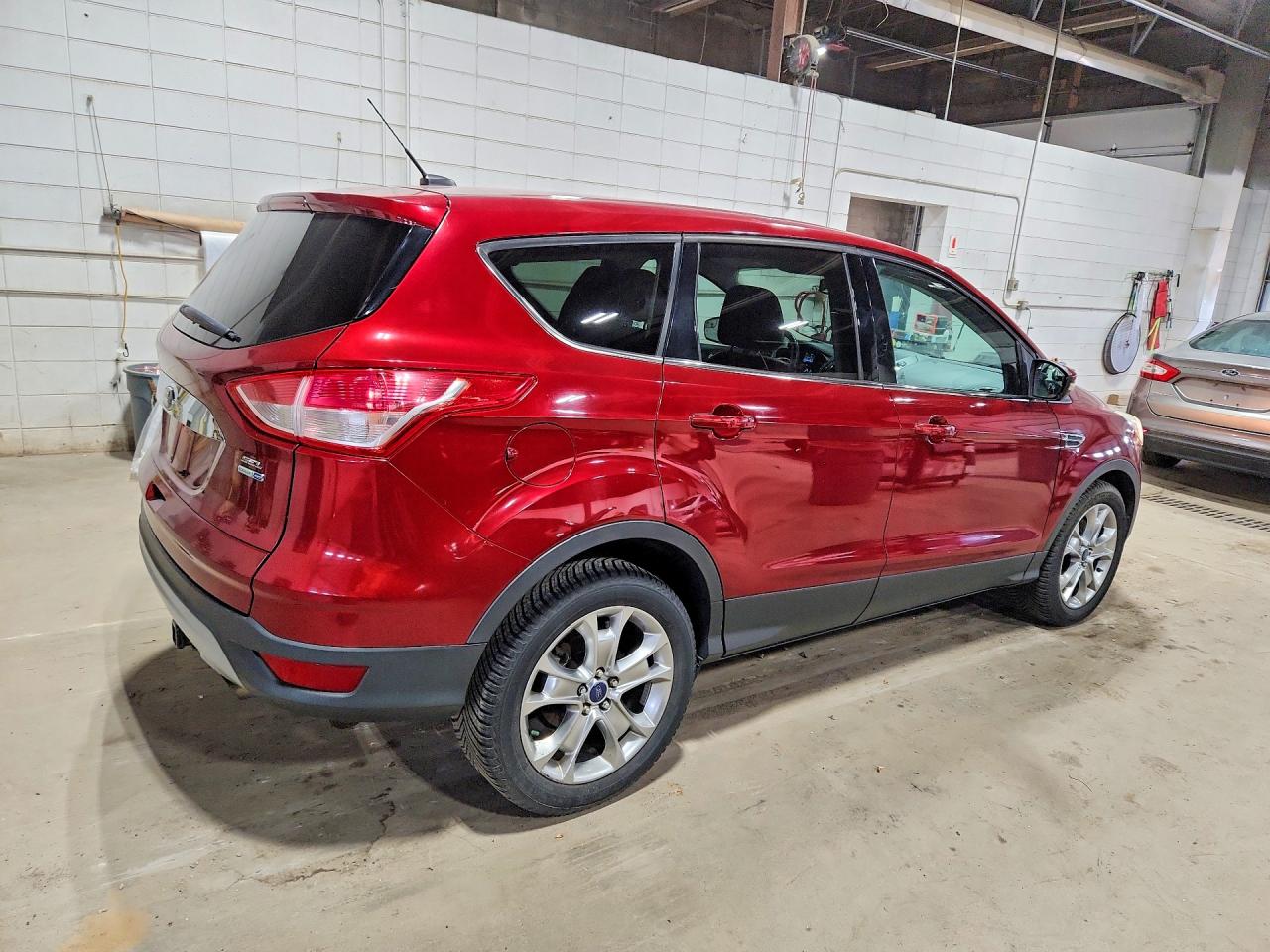 2013 Ford Escape Sel Red vin: 1FMCU9H96DUD78584