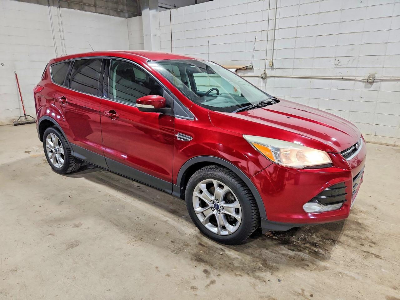 2013 Ford Escape Sel Red vin: 1FMCU9H96DUD78584