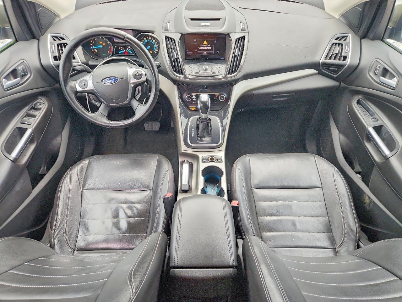 2013 Ford Escape Sel Green vin: 1FMCU9H97DUA59629