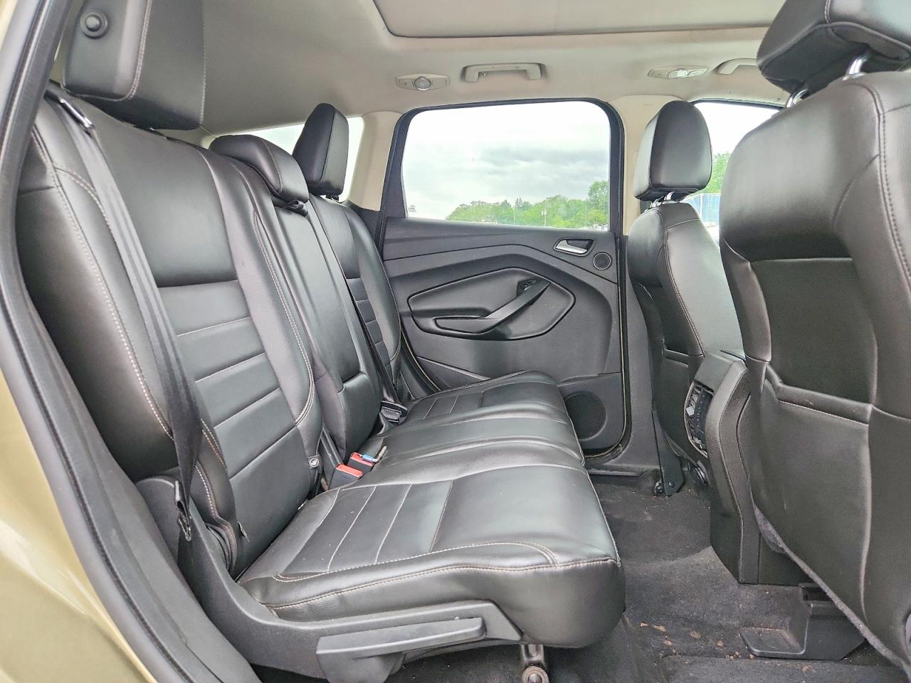 2013 Ford Escape Sel Green vin: 1FMCU9H97DUA59629
