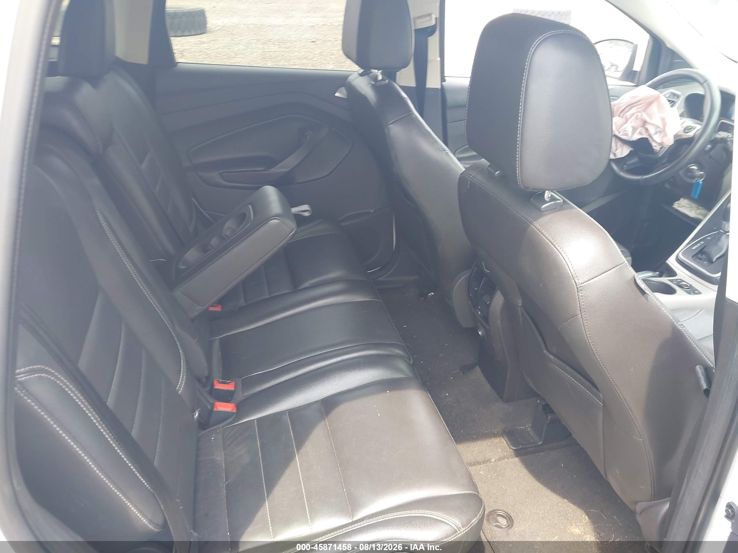 2013 Ford Escape Sel Белый vin: 1FMCU9H97DUA61171