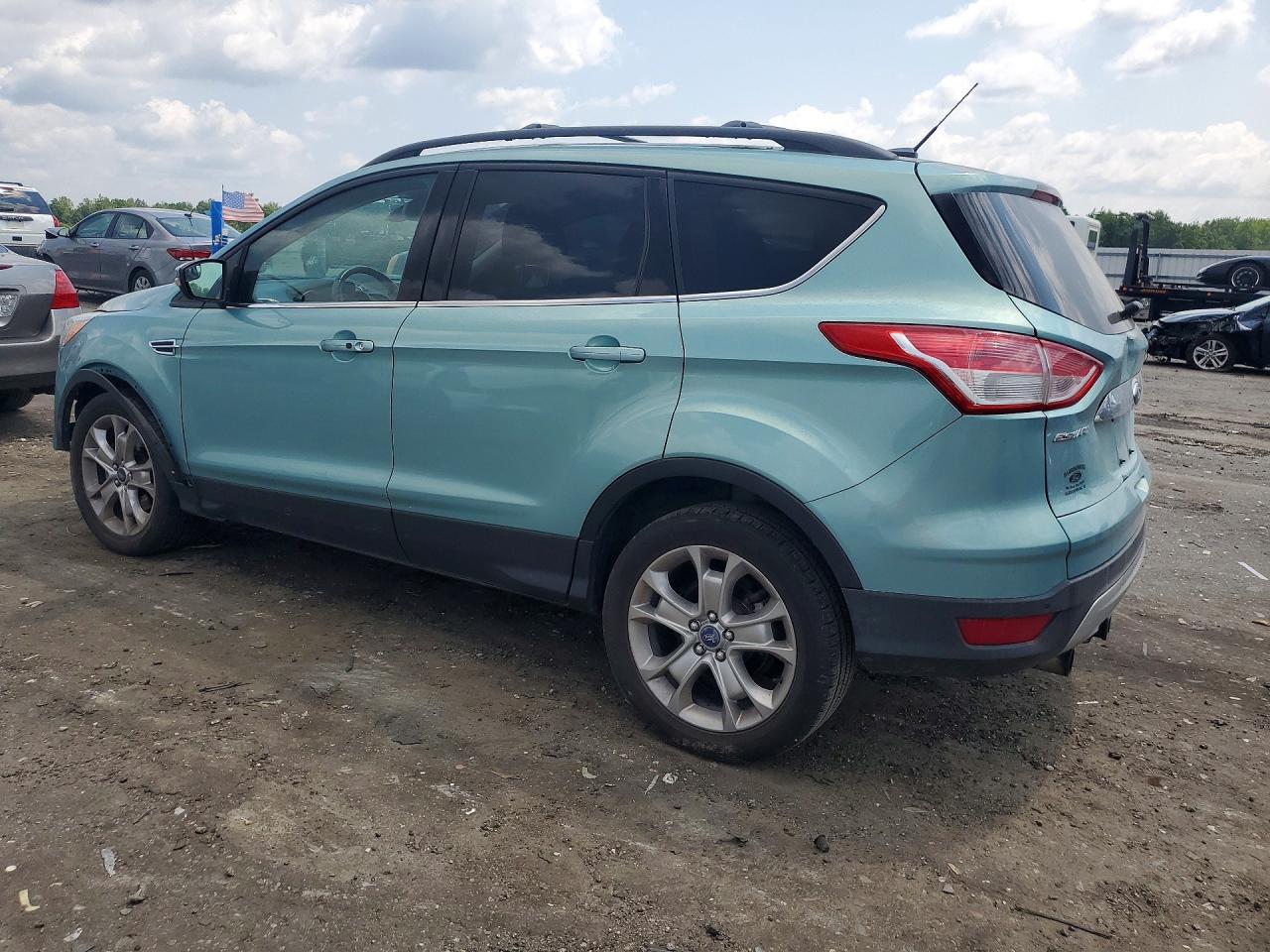 2013 Ford Escape Sel Blue vin: 1FMCU9H97DUA91447