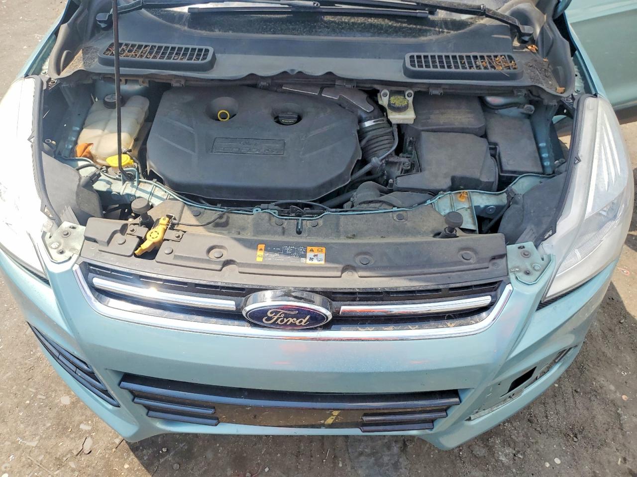 2013 Ford Escape Sel Blue vin: 1FMCU9H97DUA91447