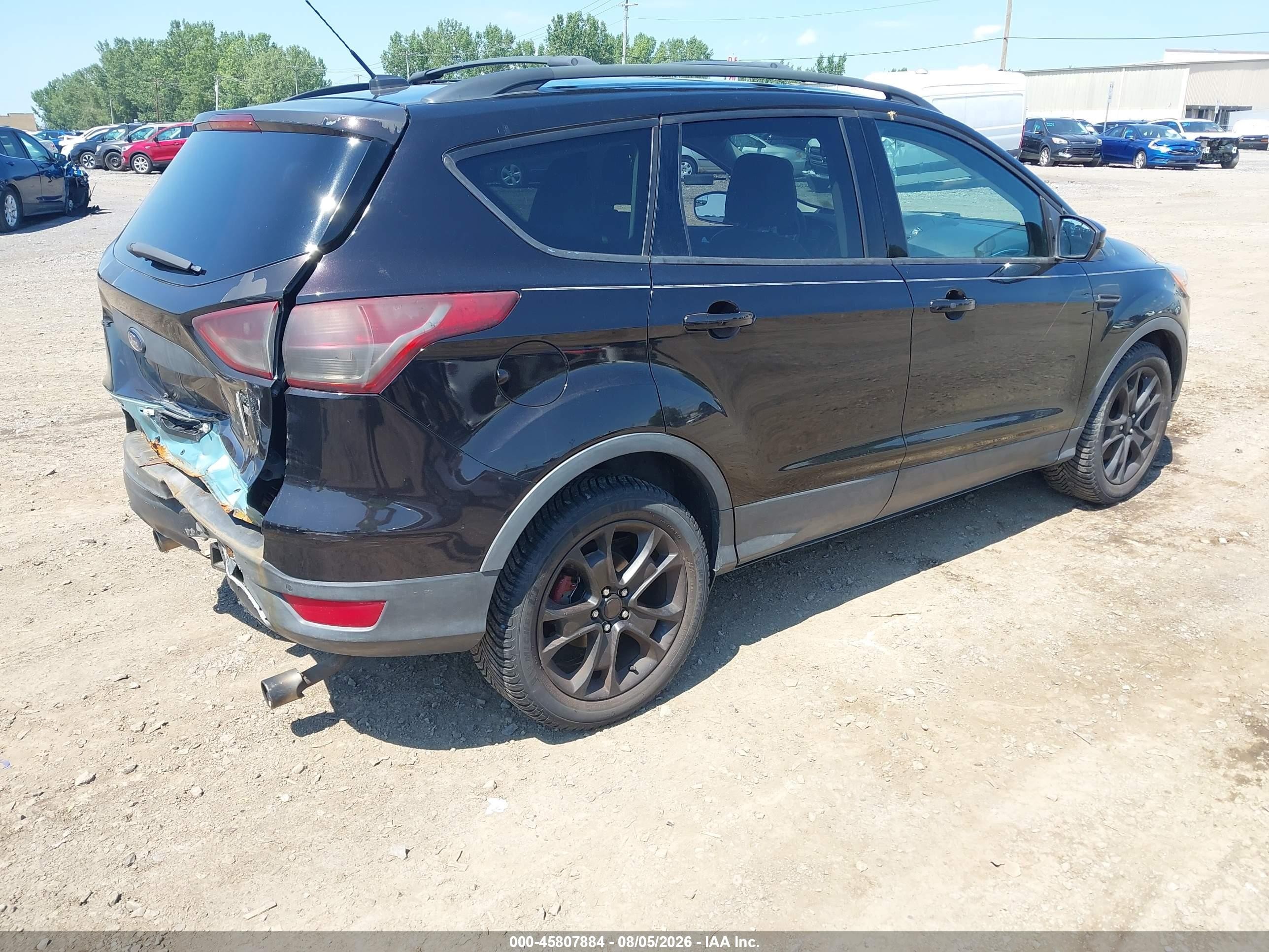 2013 Ford Escape Sel Black vin: 1FMCU9H97DUB63070