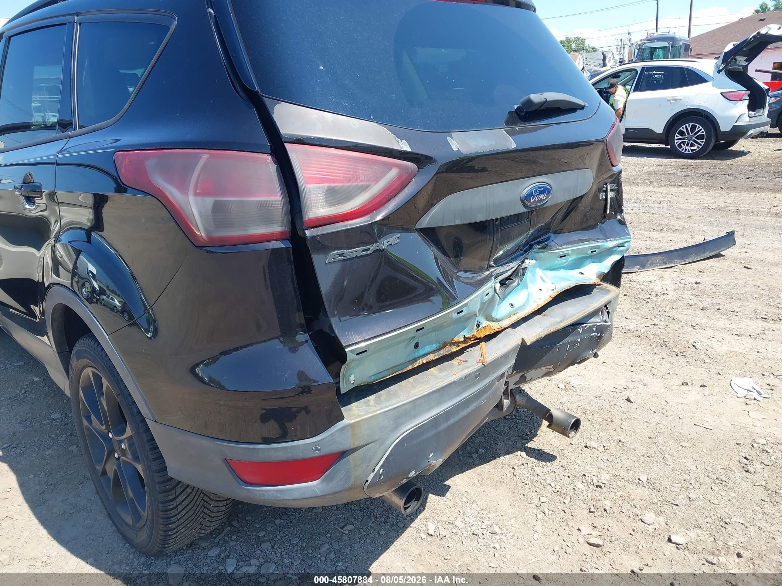 2013 Ford Escape Sel Black vin: 1FMCU9H97DUB63070