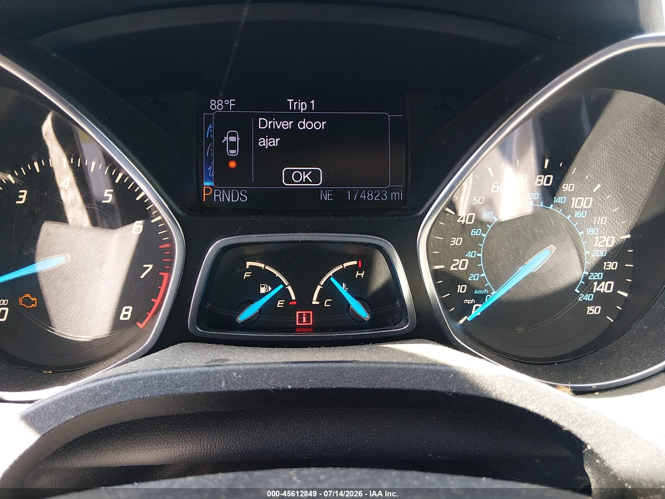 2013 Ford Escape Sel Gray vin: 1FMCU9H97DUB71248