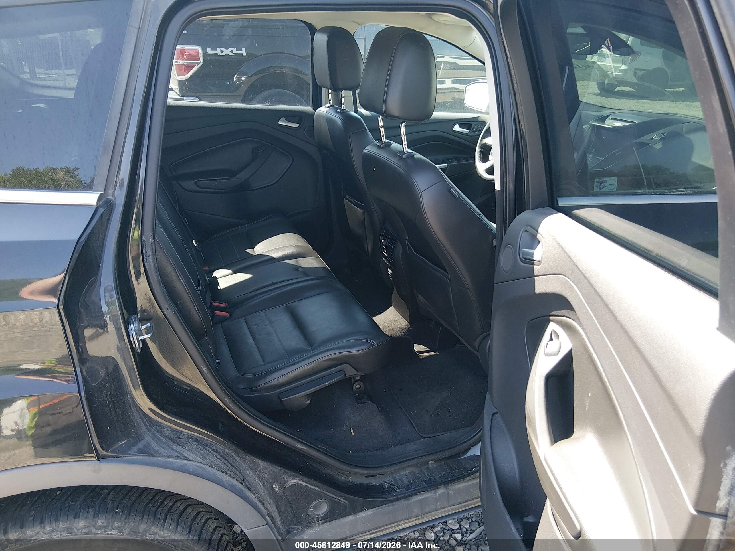 2013 Ford Escape Sel Gray vin: 1FMCU9H97DUB71248