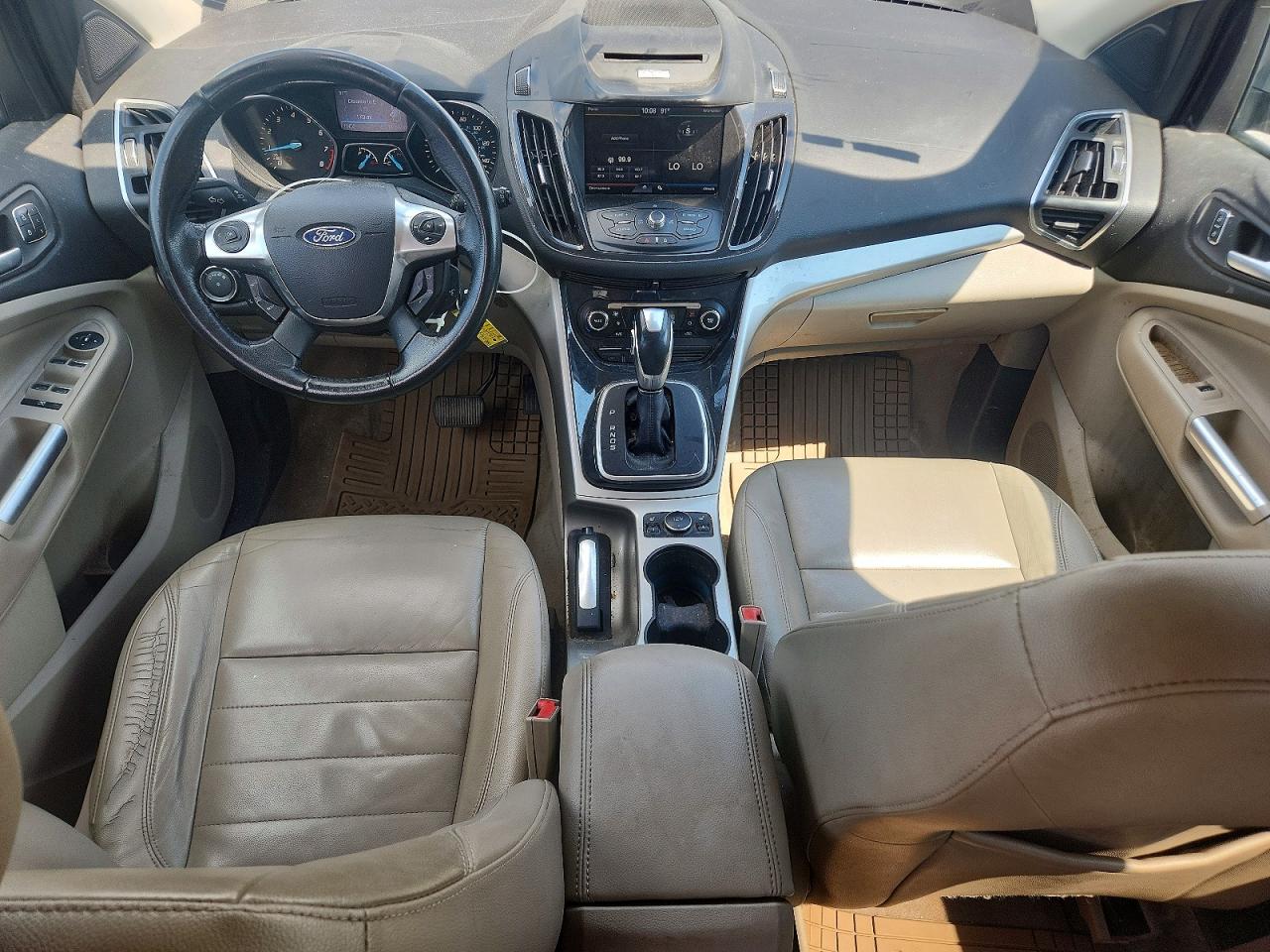 2013 Ford Escape Sel Silver vin: 1FMCU9H97DUC95701