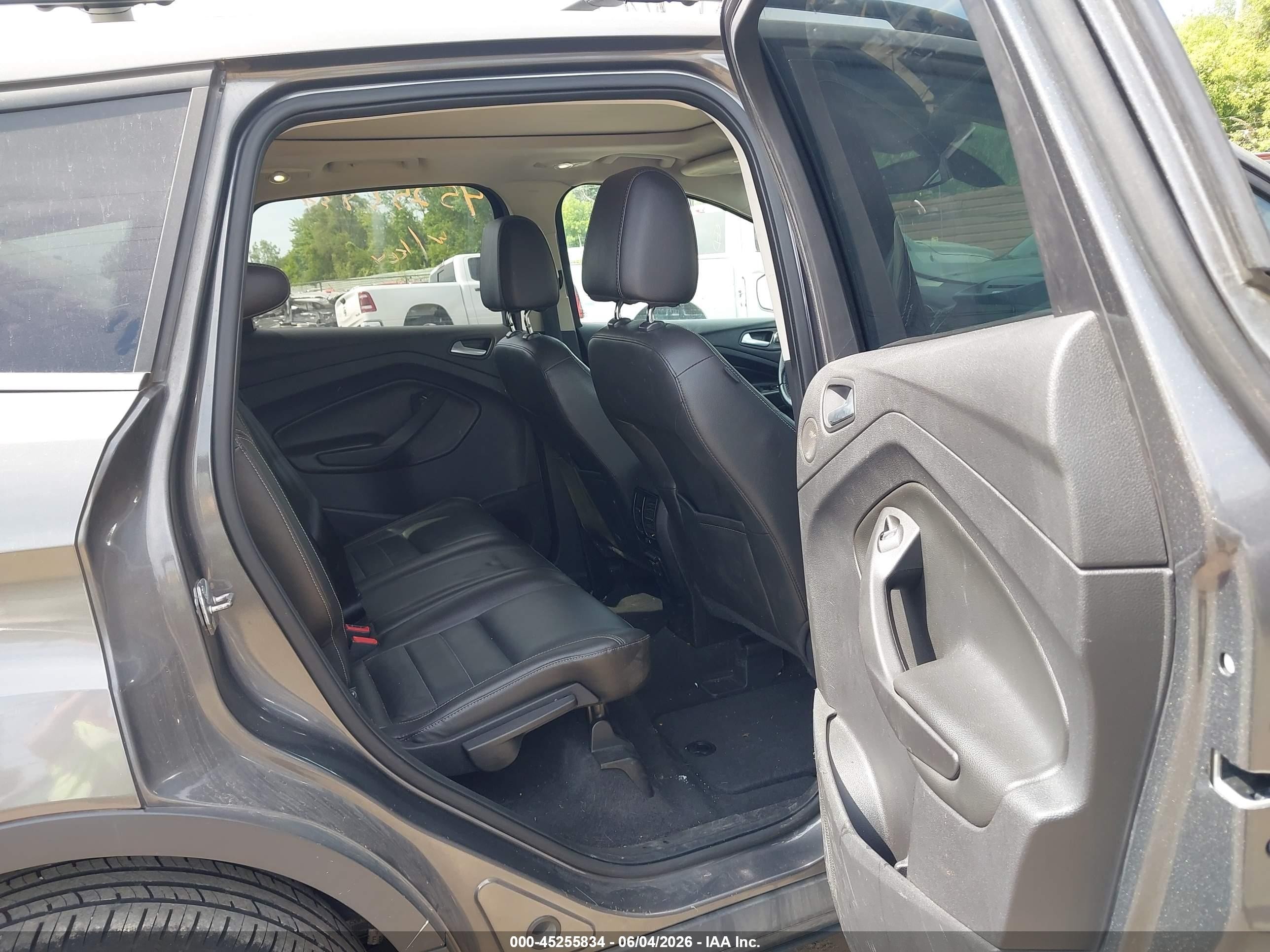 2013 Ford Escape Sel Gray vin: 1FMCU9H97DUD51801