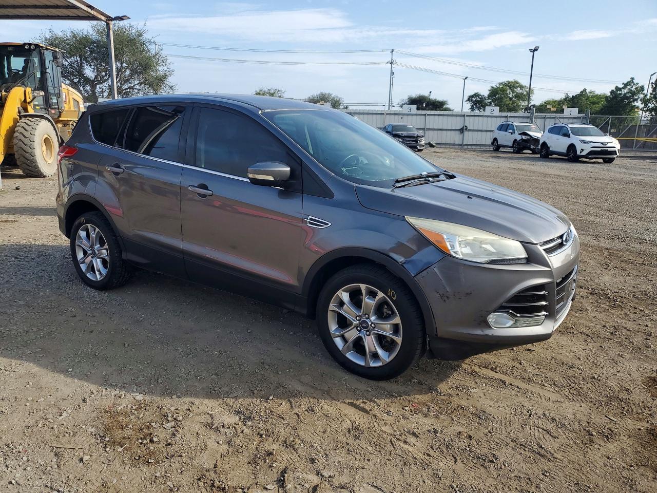 2013 Ford Escape Sel Gray vin: 1FMCU9H97DUD55766