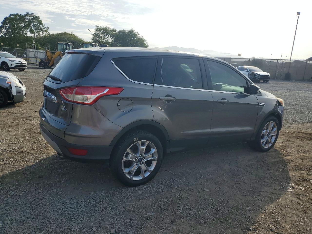 2013 Ford Escape Sel Gray vin: 1FMCU9H97DUD55766