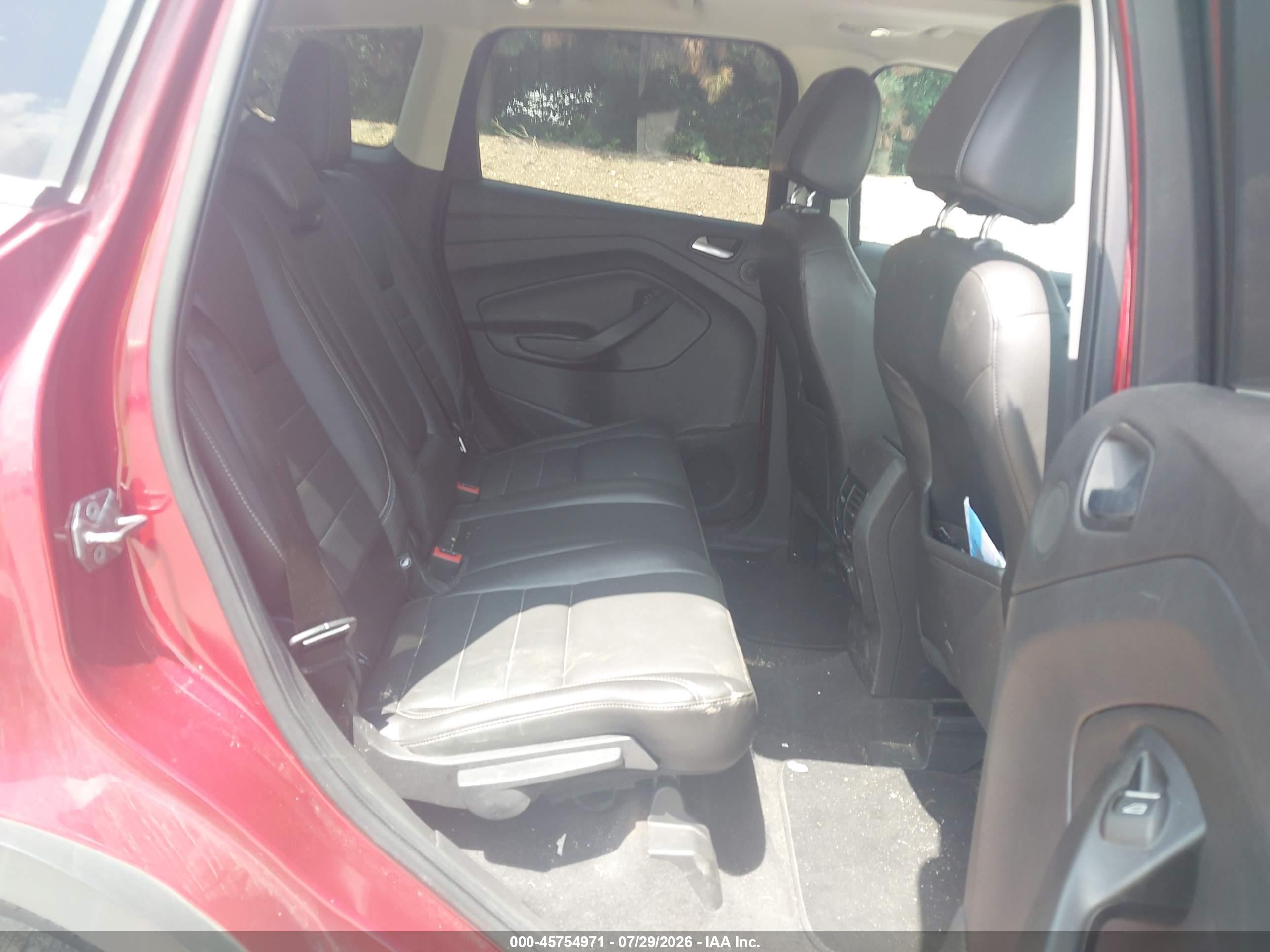 2013 Ford Escape Sel Red vin: 1FMCU9H97DUD76973