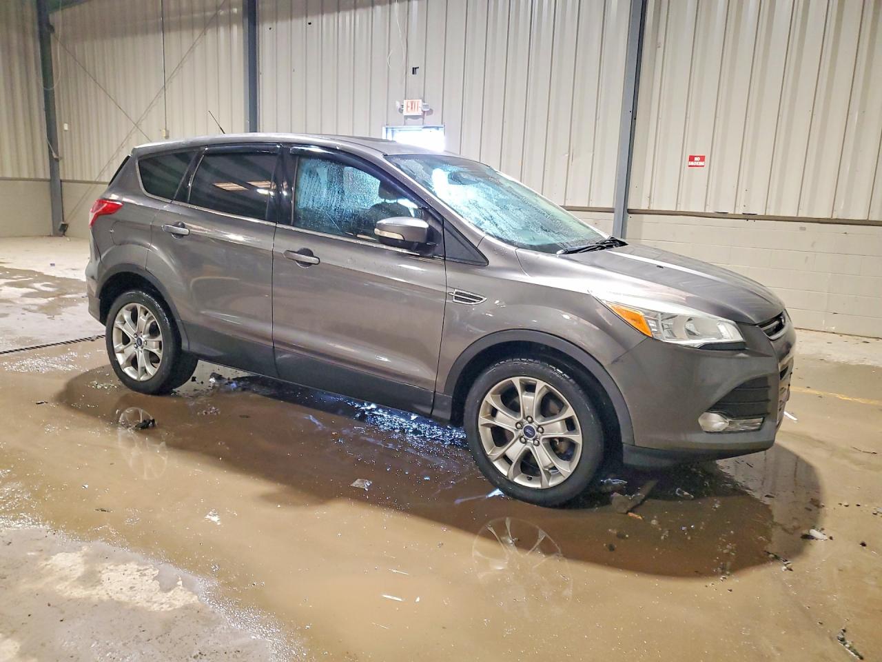 2013 Ford Escape Sel Gray vin: 1FMCU9H97DUD78612