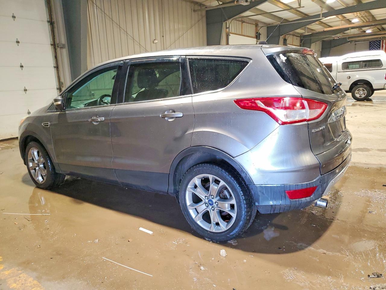 2013 Ford Escape Sel Gray vin: 1FMCU9H97DUD78612