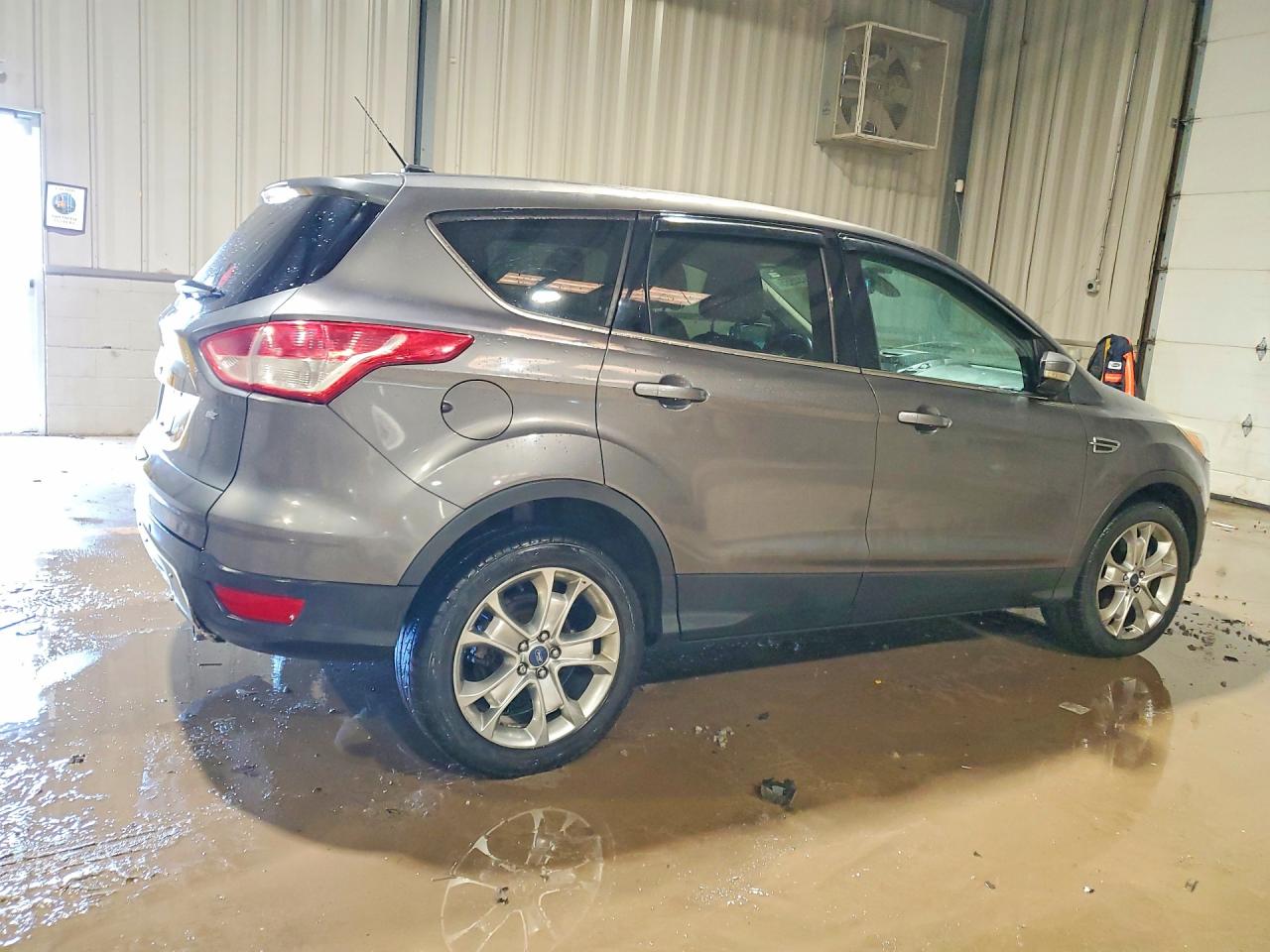 2013 Ford Escape Sel Gray vin: 1FMCU9H97DUD78612