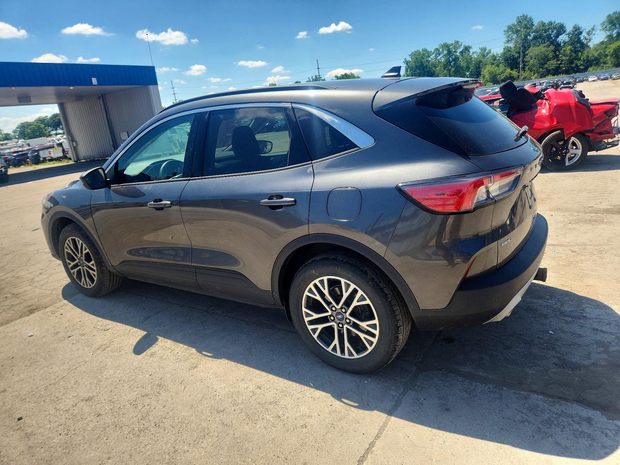 2020 Ford Escape Sel Charcoal vin: 1FMCU9H97LUB81163