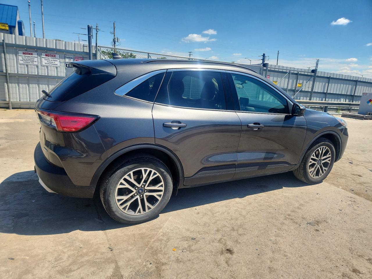 2020 Ford Escape Sel Charcoal vin: 1FMCU9H97LUB81163