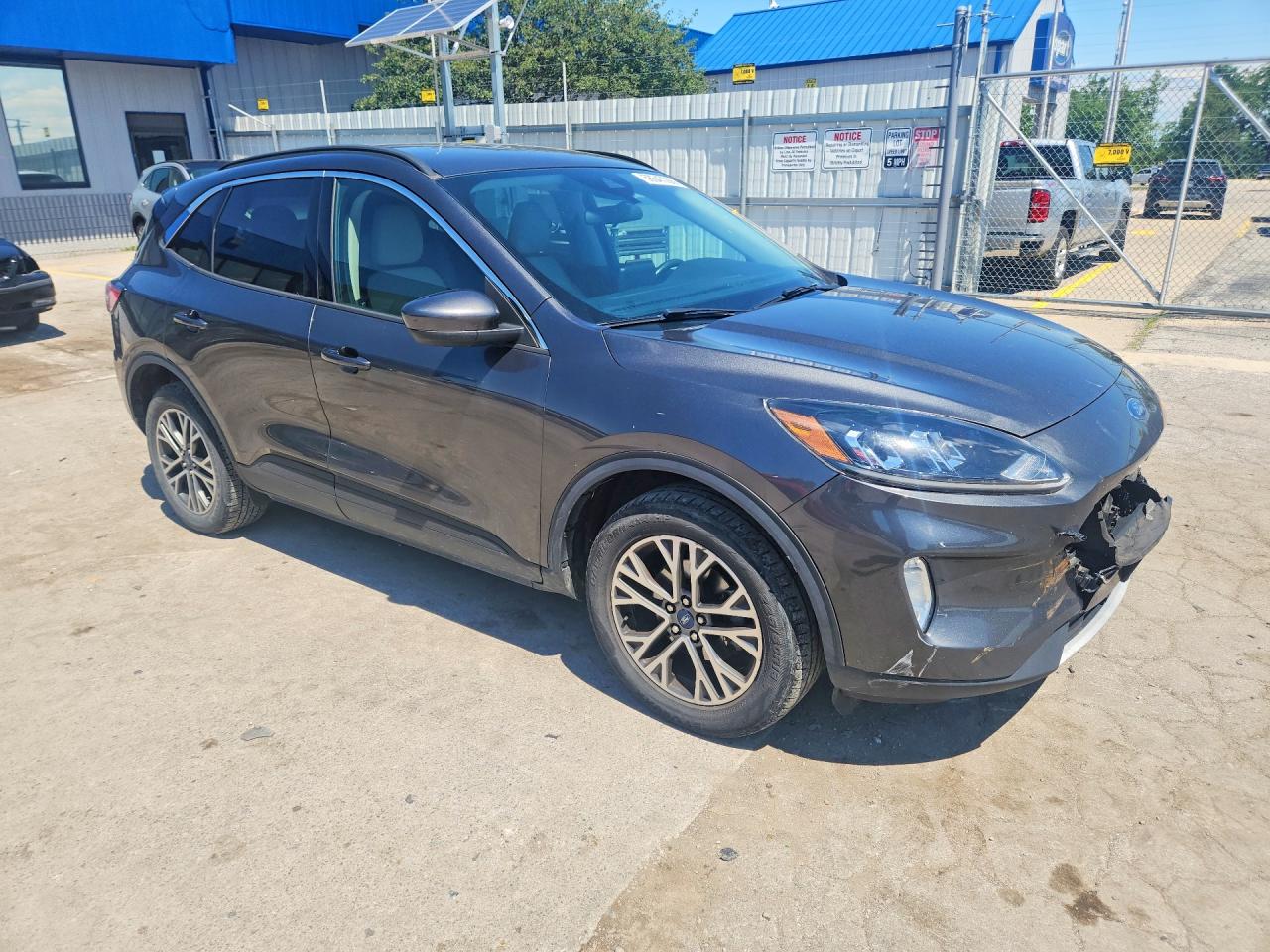 2020 Ford Escape Sel Charcoal vin: 1FMCU9H97LUB81163