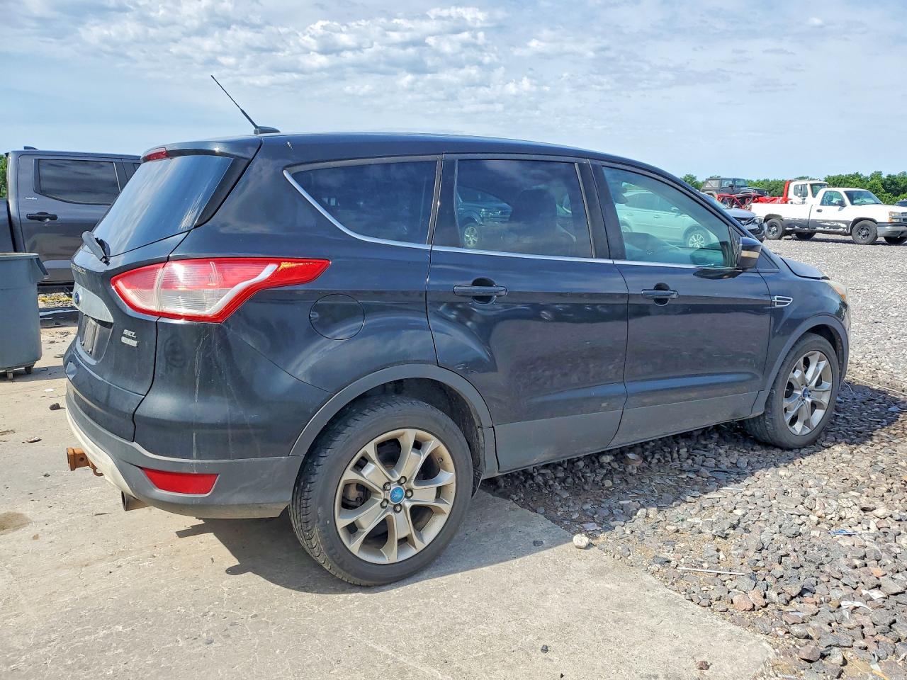 2013 Ford Escape Sel Black vin: 1FMCU9H98DUA04445