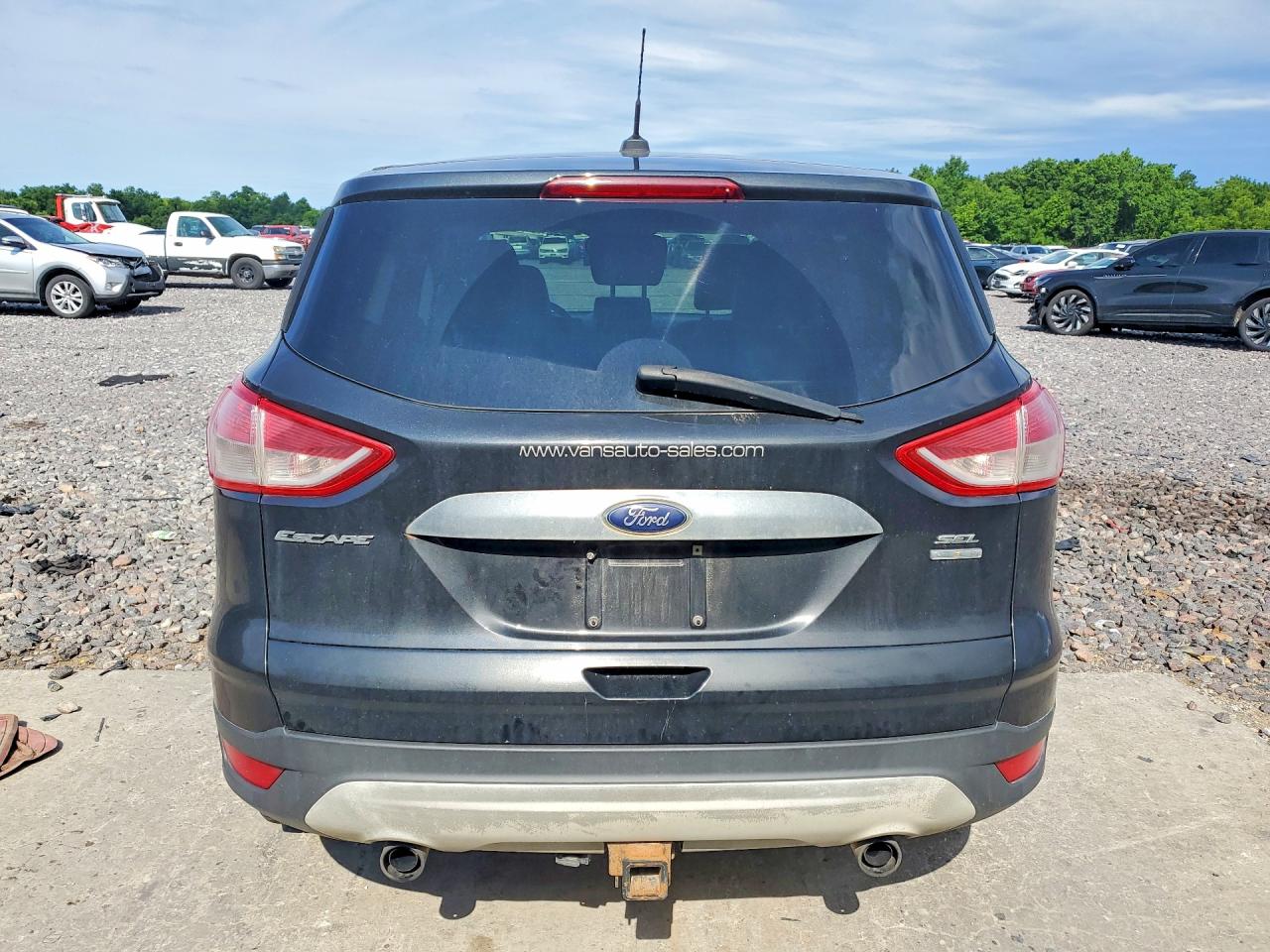 2013 Ford Escape Sel Black vin: 1FMCU9H98DUA04445
