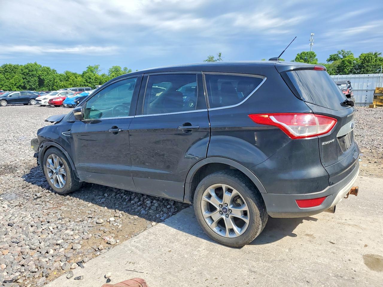 2013 Ford Escape Sel Black vin: 1FMCU9H98DUA04445
