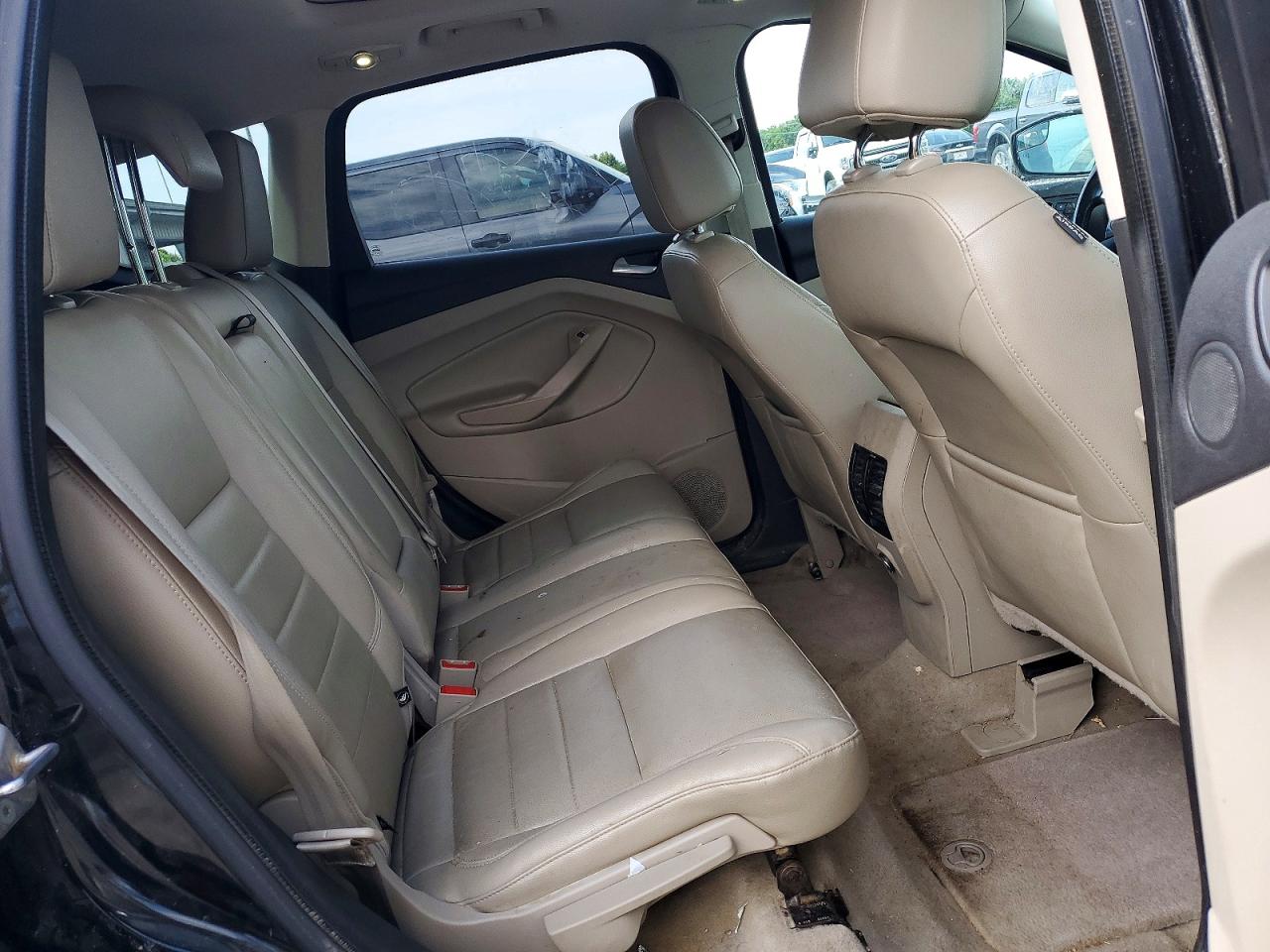 2013 Ford Escape Sel Black vin: 1FMCU9H98DUA04445