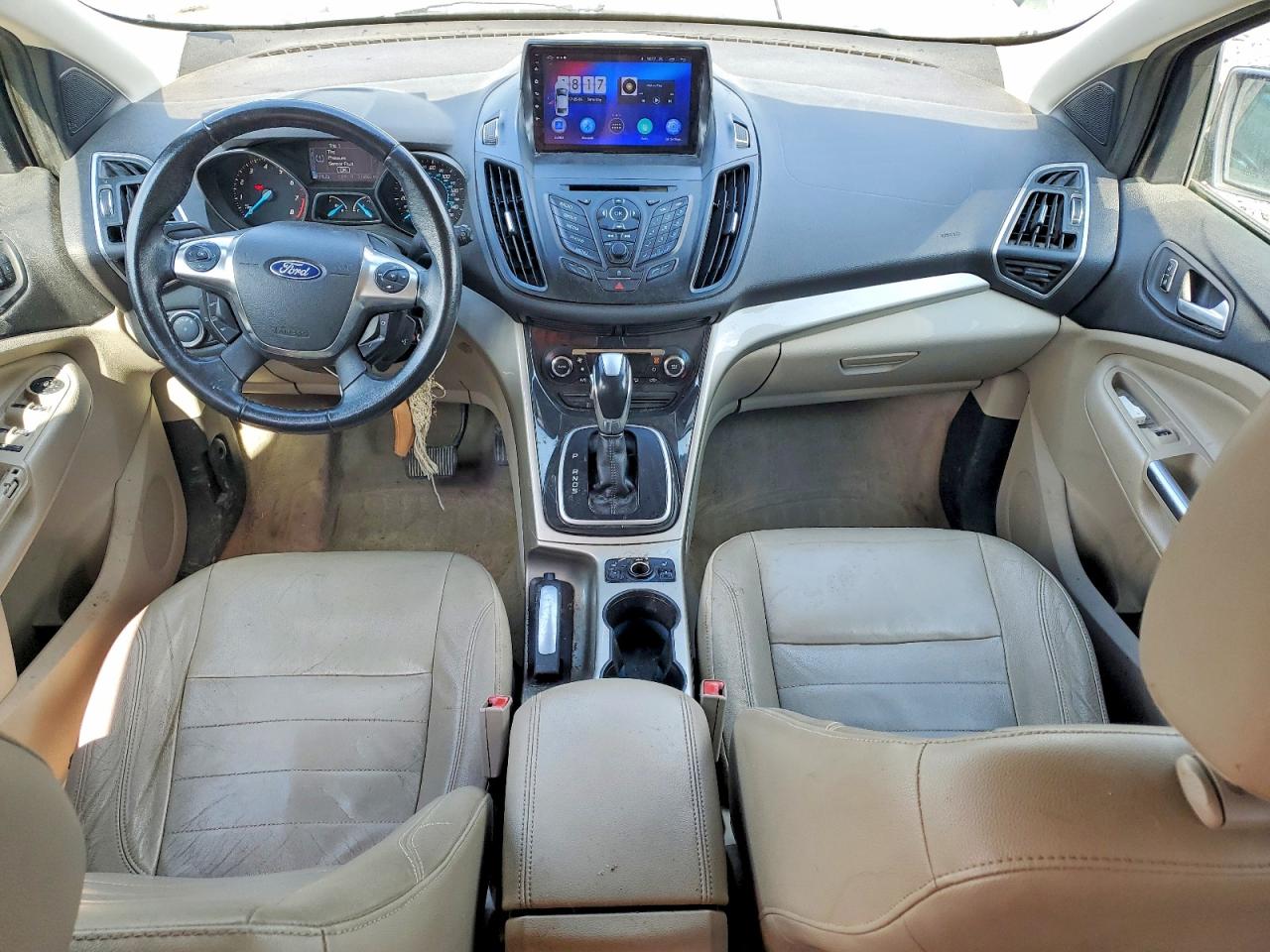 2013 Ford Escape Sel Black vin: 1FMCU9H98DUA04445