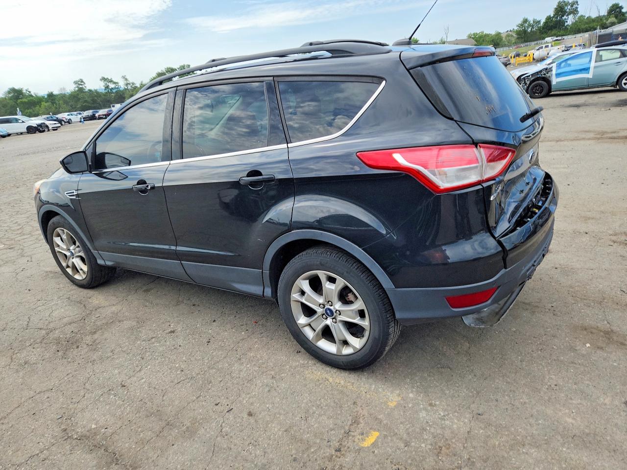2013 Ford Escape Sel Black vin: 1FMCU9H98DUB35777