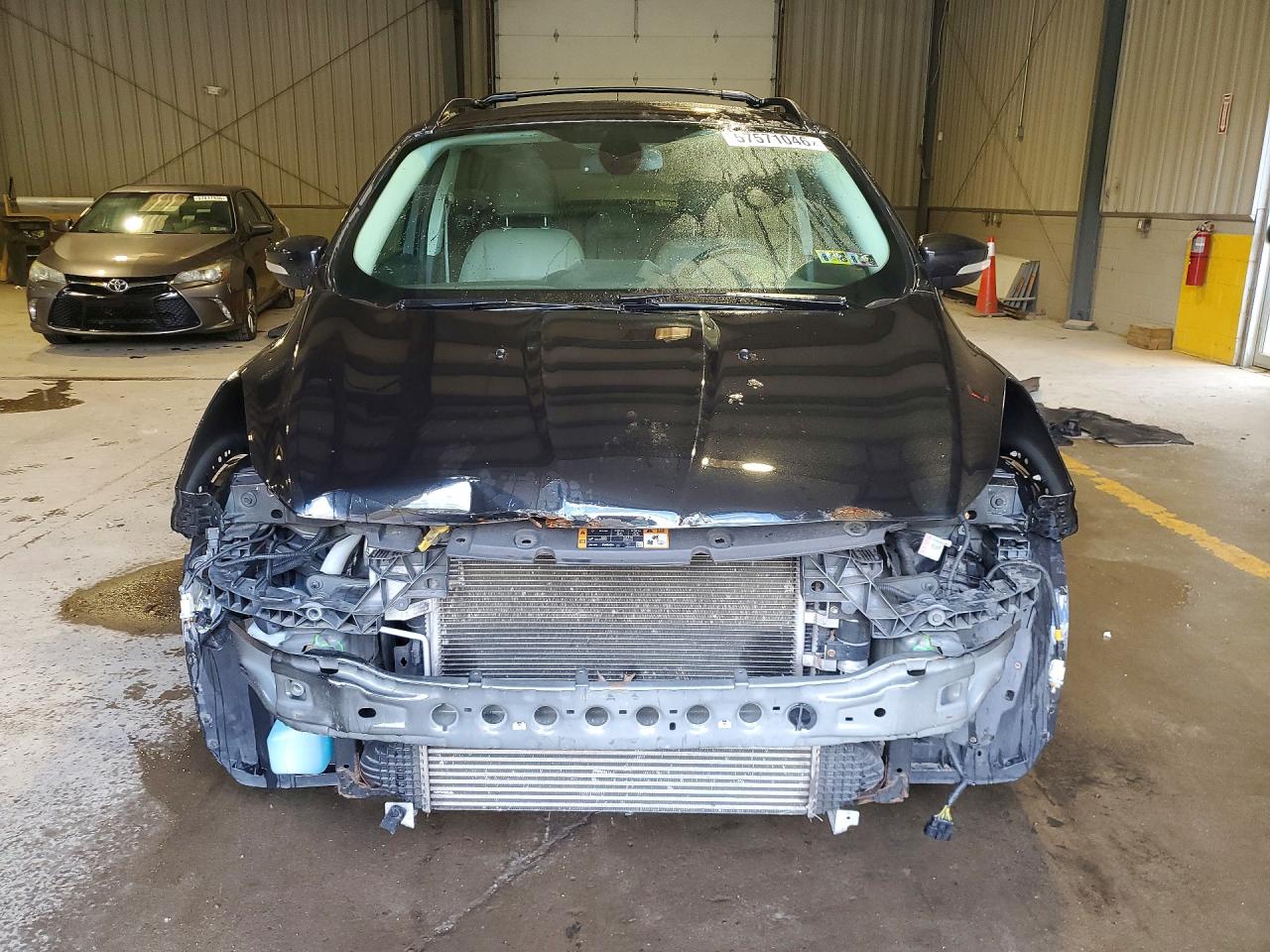 2013 Ford Escape Sel Черный vin: 1FMCU9H98DUC10879