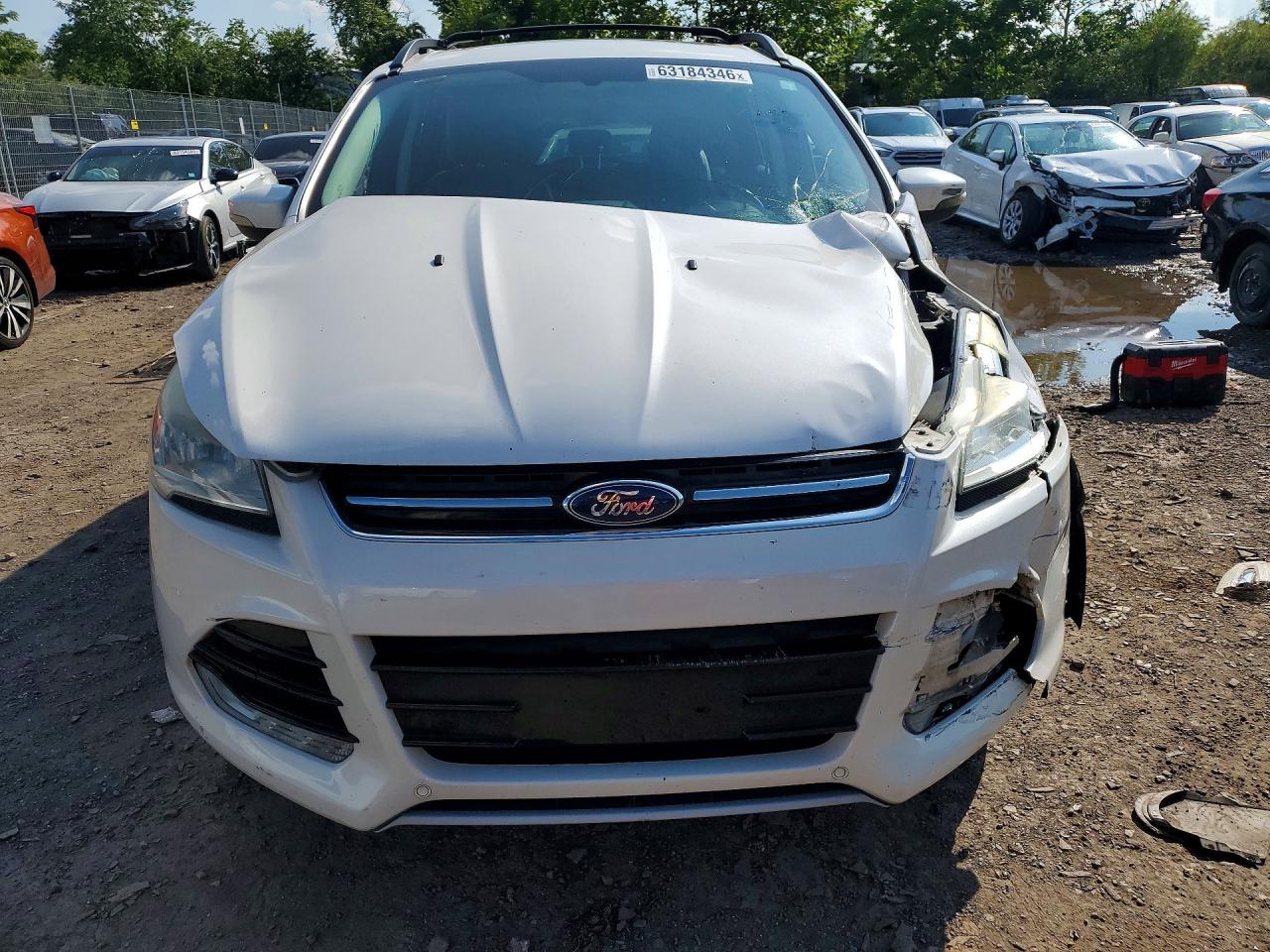 2013 Ford Escape Sel White vin: 1FMCU9H98DUD06933